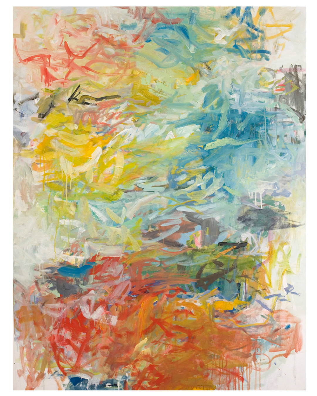 "No Problem" Painted Music Project |  36"x48"  oil canvas