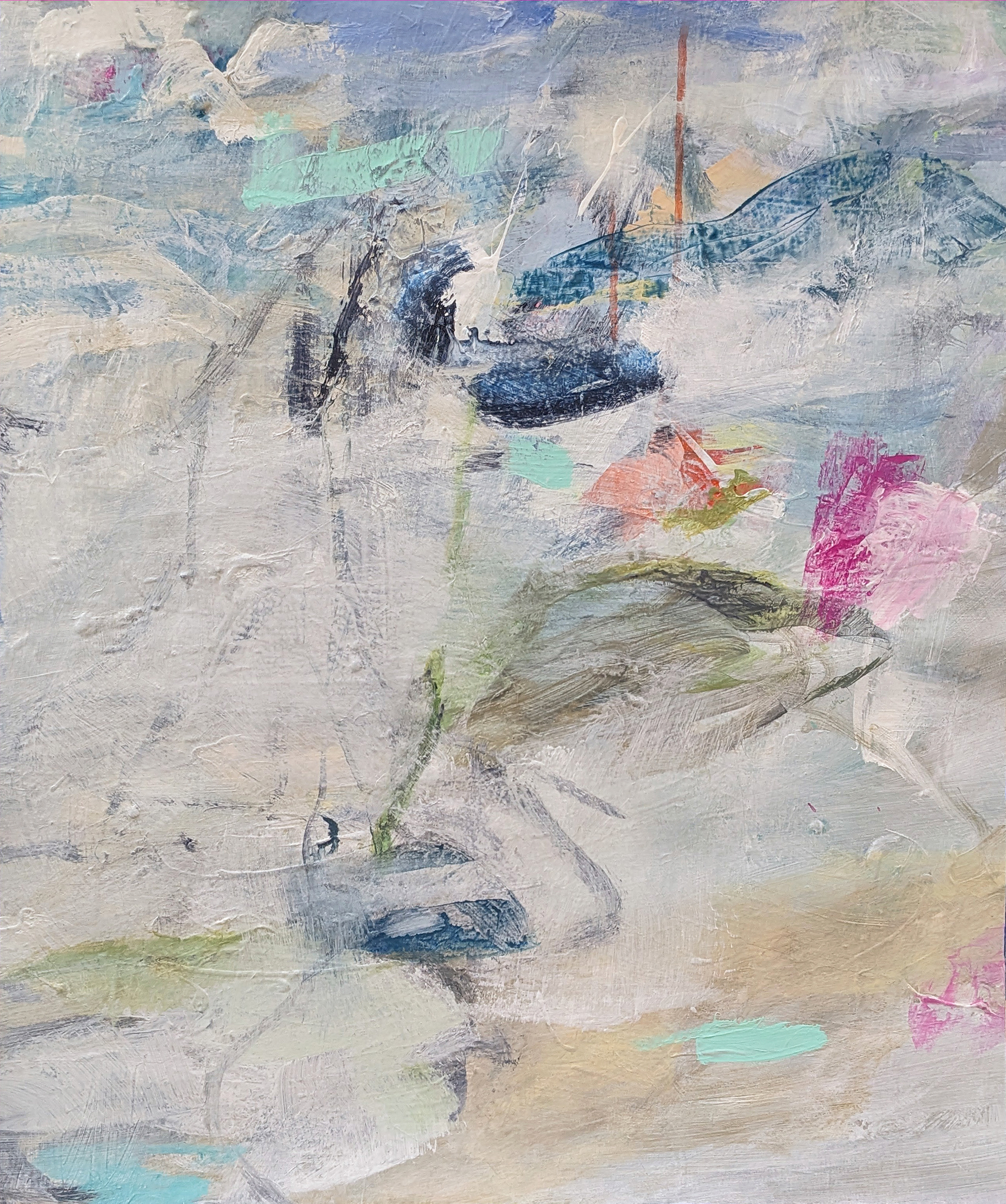 Water Lily 4  | 22x27 flat canvas