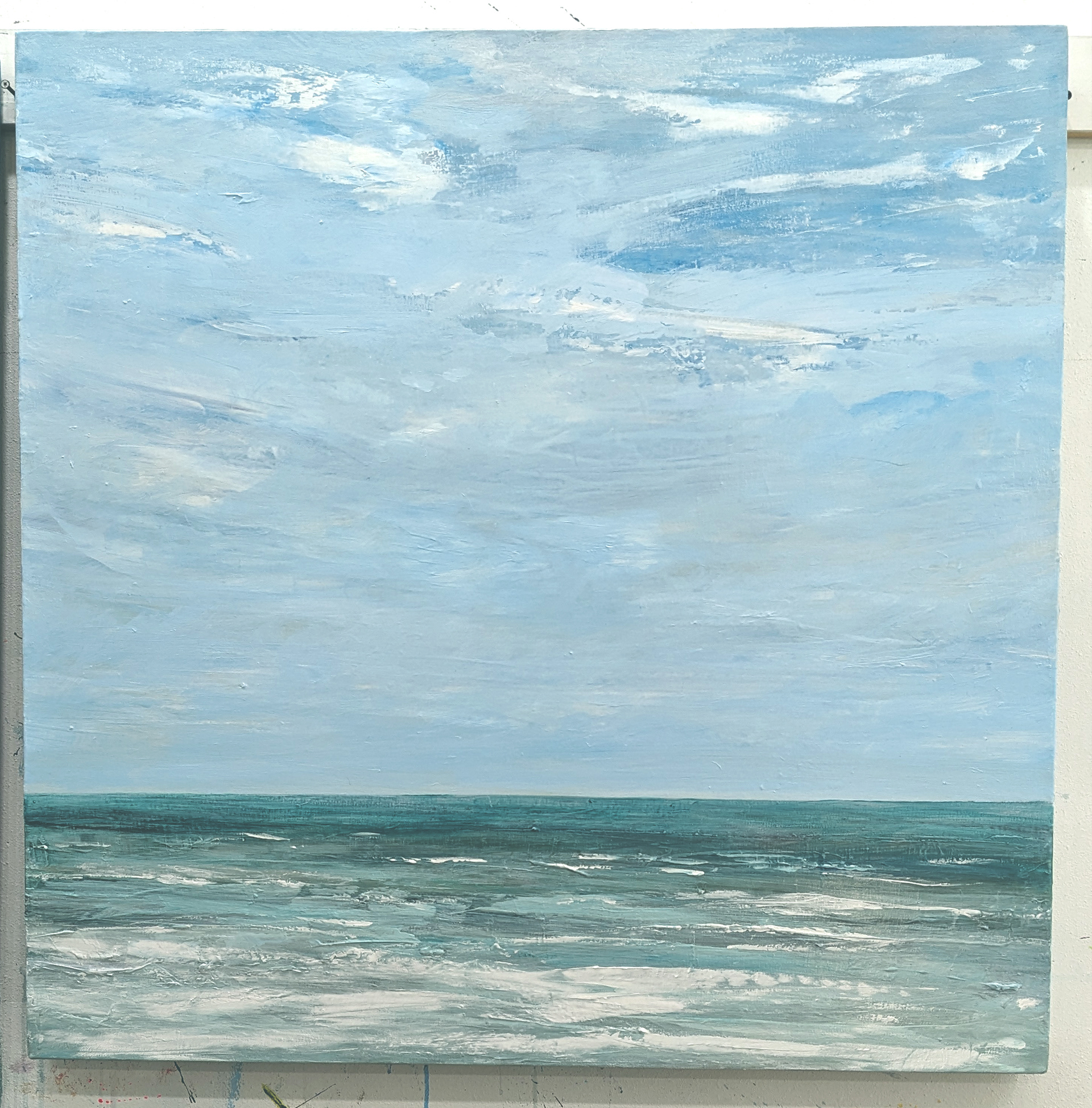 Ocean moods 195 | 36x36x2 in |  $2250.00