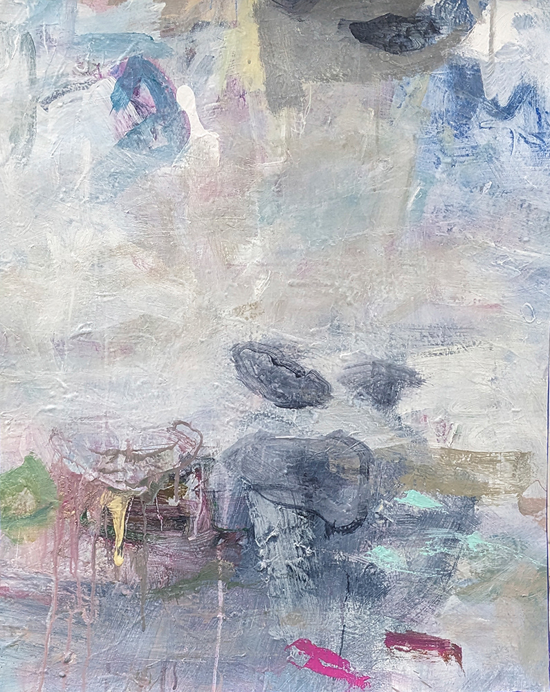 Water Lily 2  | 22x27 in. flat canvas $