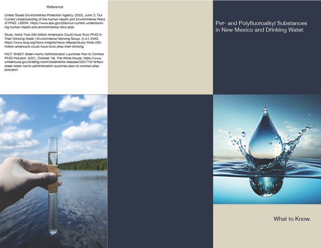 PFAS Brochure, Adobe Indesign, 2024