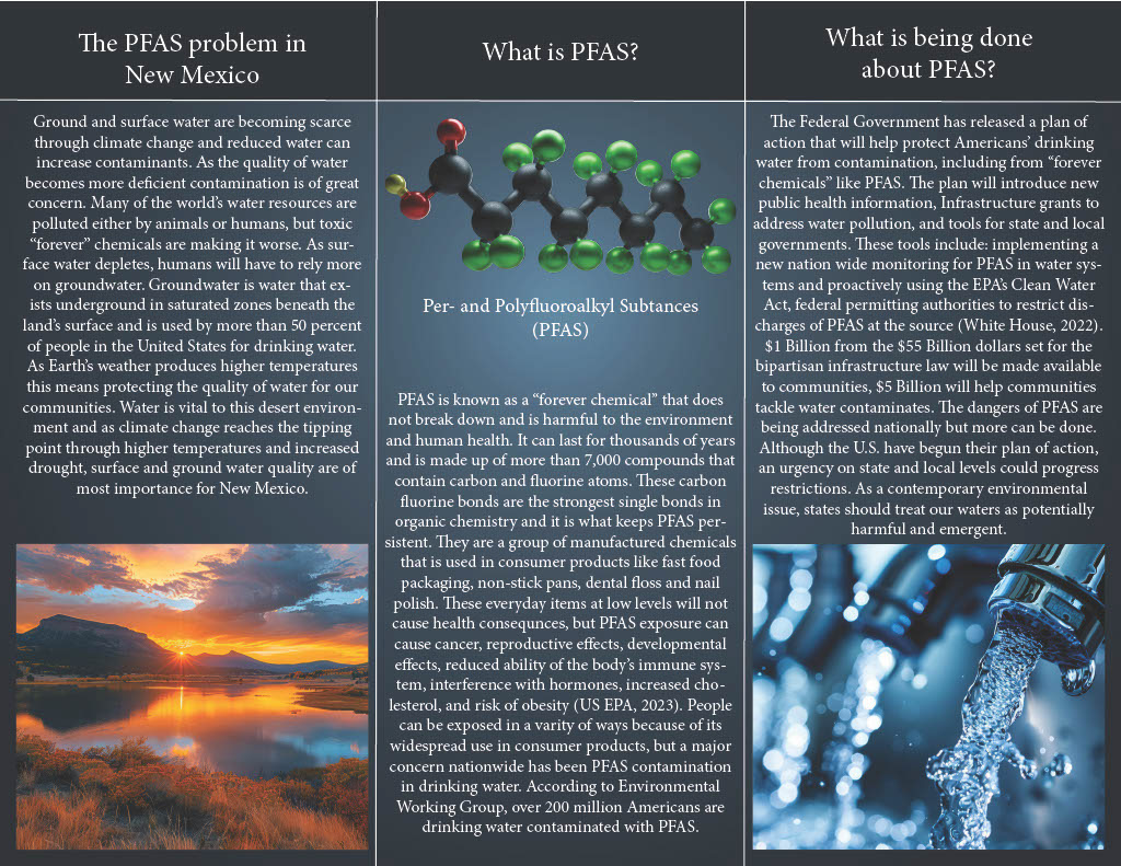 PFAS Brochure, Adobe Indesign, 2024