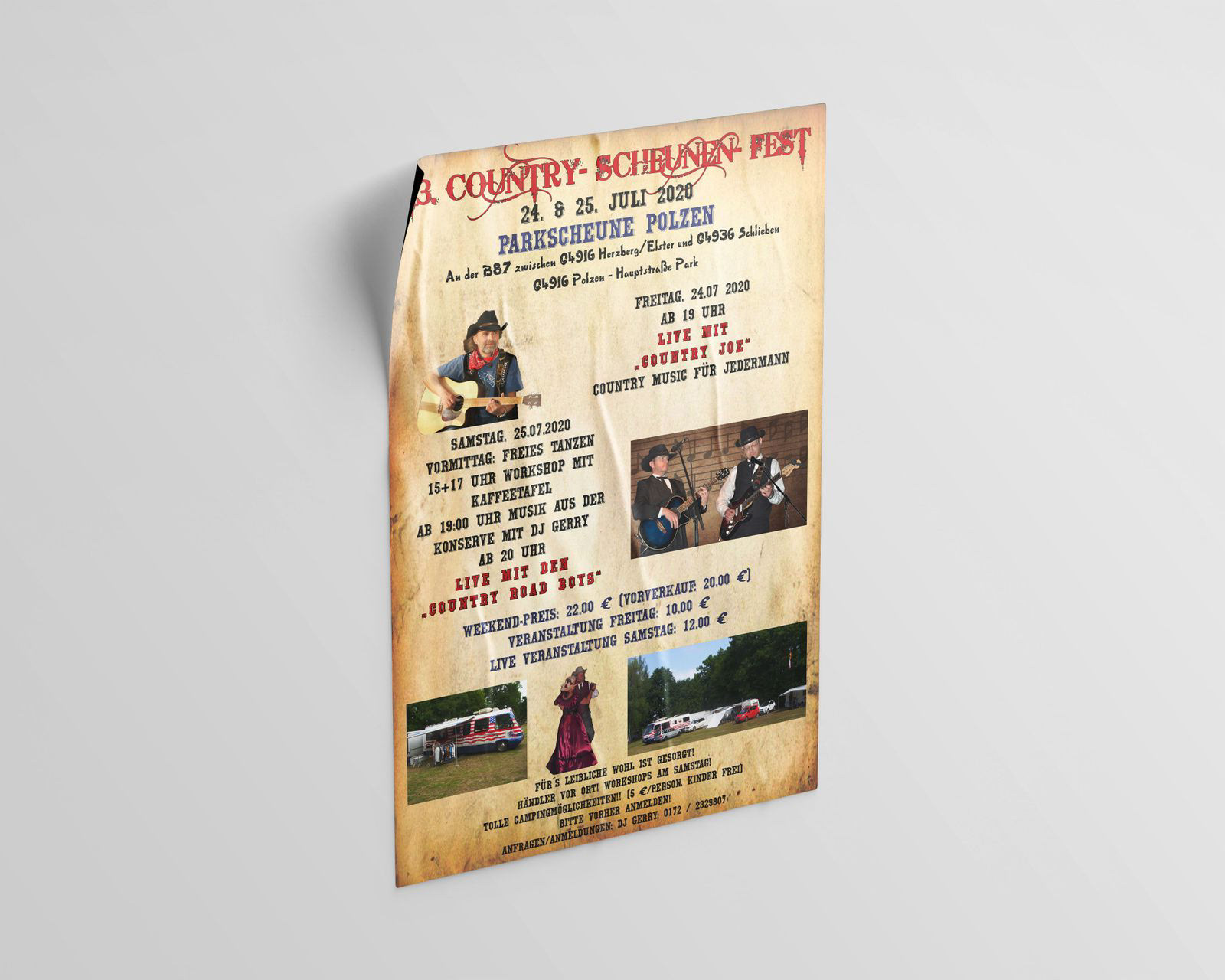 Flyer Parkscheune Polzen 2020