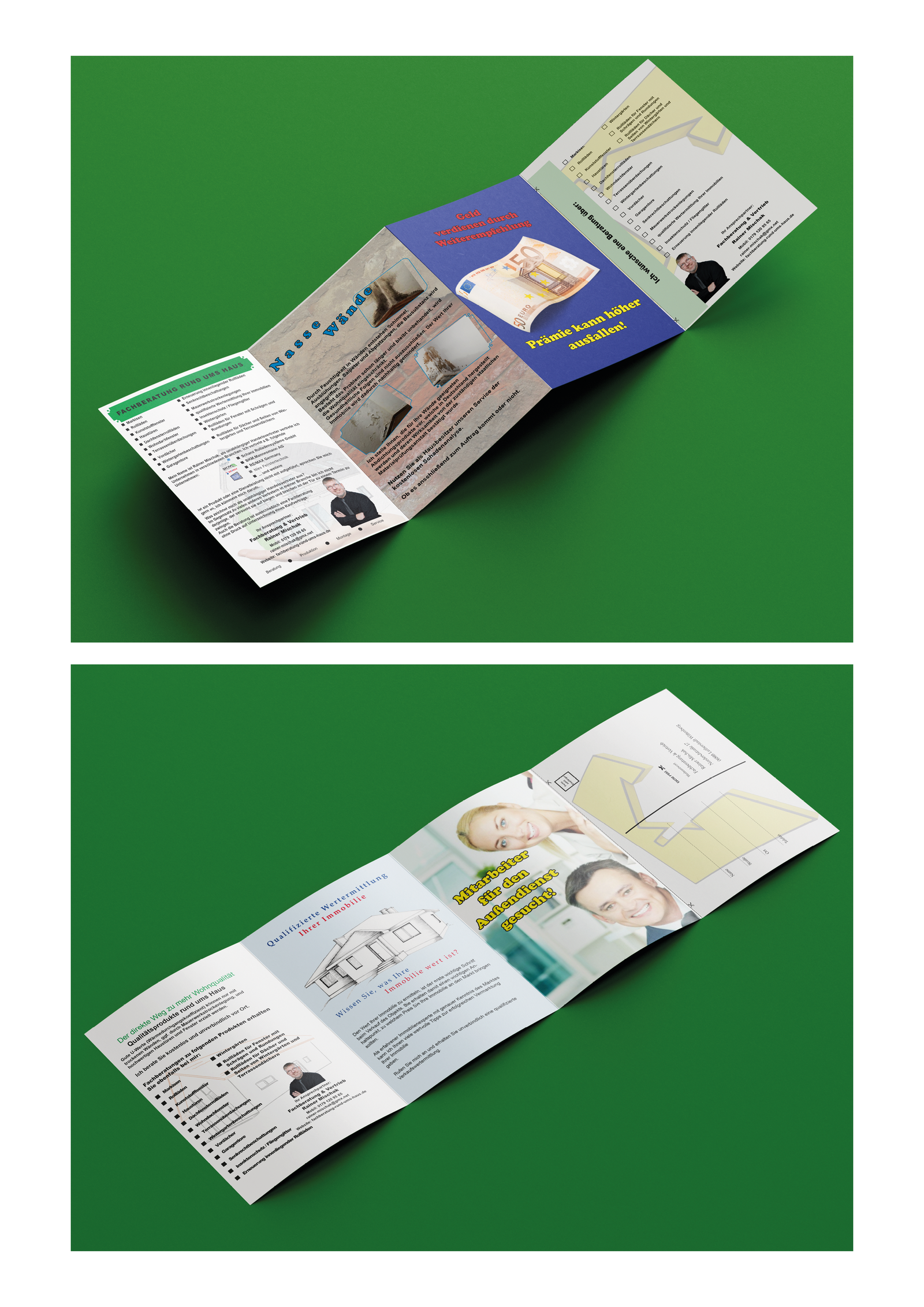 Flyer Rainer Mischak 8-seitig