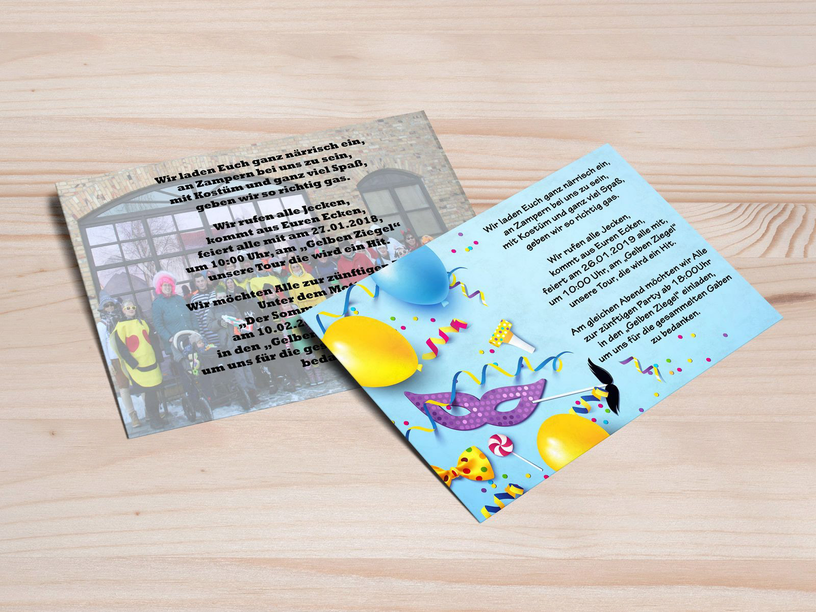 Flyer Zampern Beyern