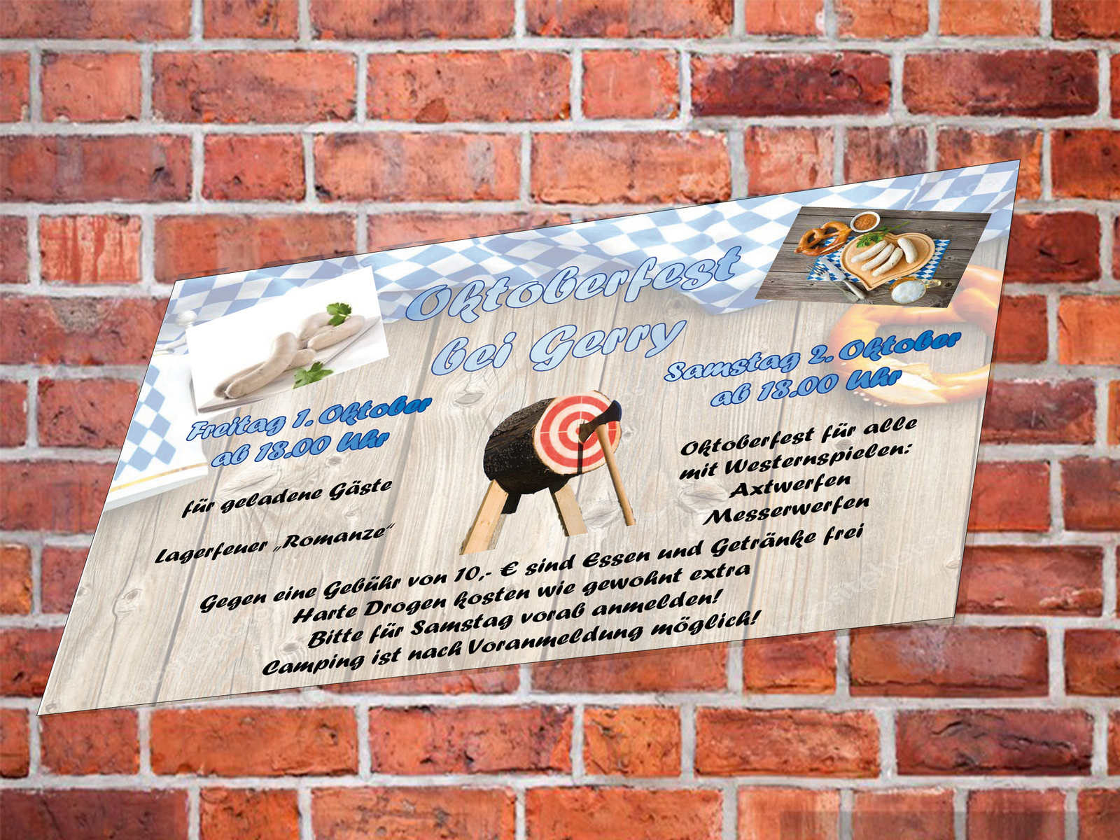 Flyer Oktoberfest 2021