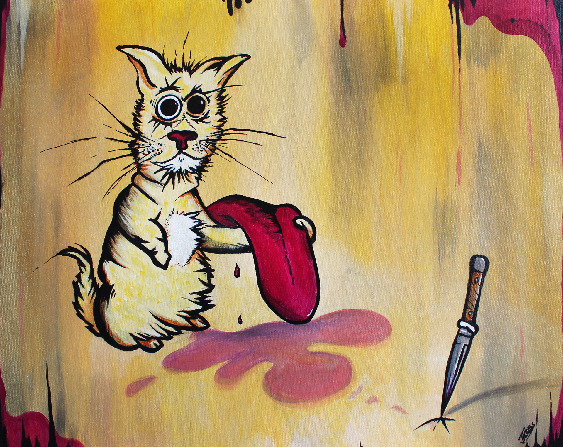 Cat Got Your Tongue - Sold