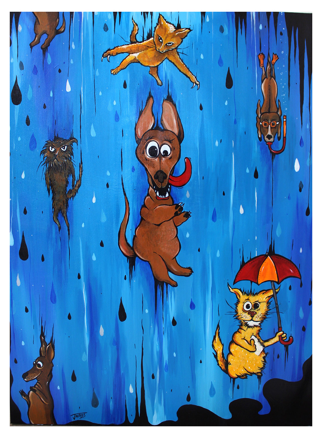 RAINING - Sold
