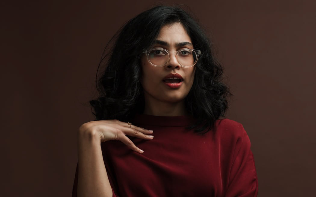 Playwright Ankita Singh, creator of Basmati Bitch on at Q Theatre Photo: Julie Zhu & Todd Karehana