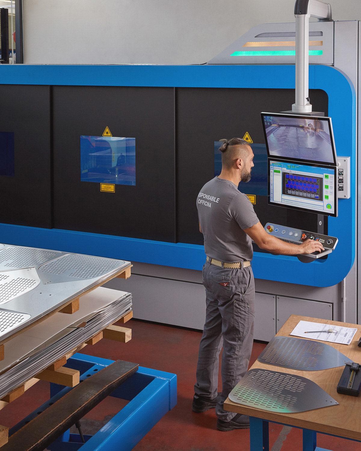 Servizio fotografico per un'azienda italiana leader mondiale nella produzione di pale per pizza e utensili per pizzeria.