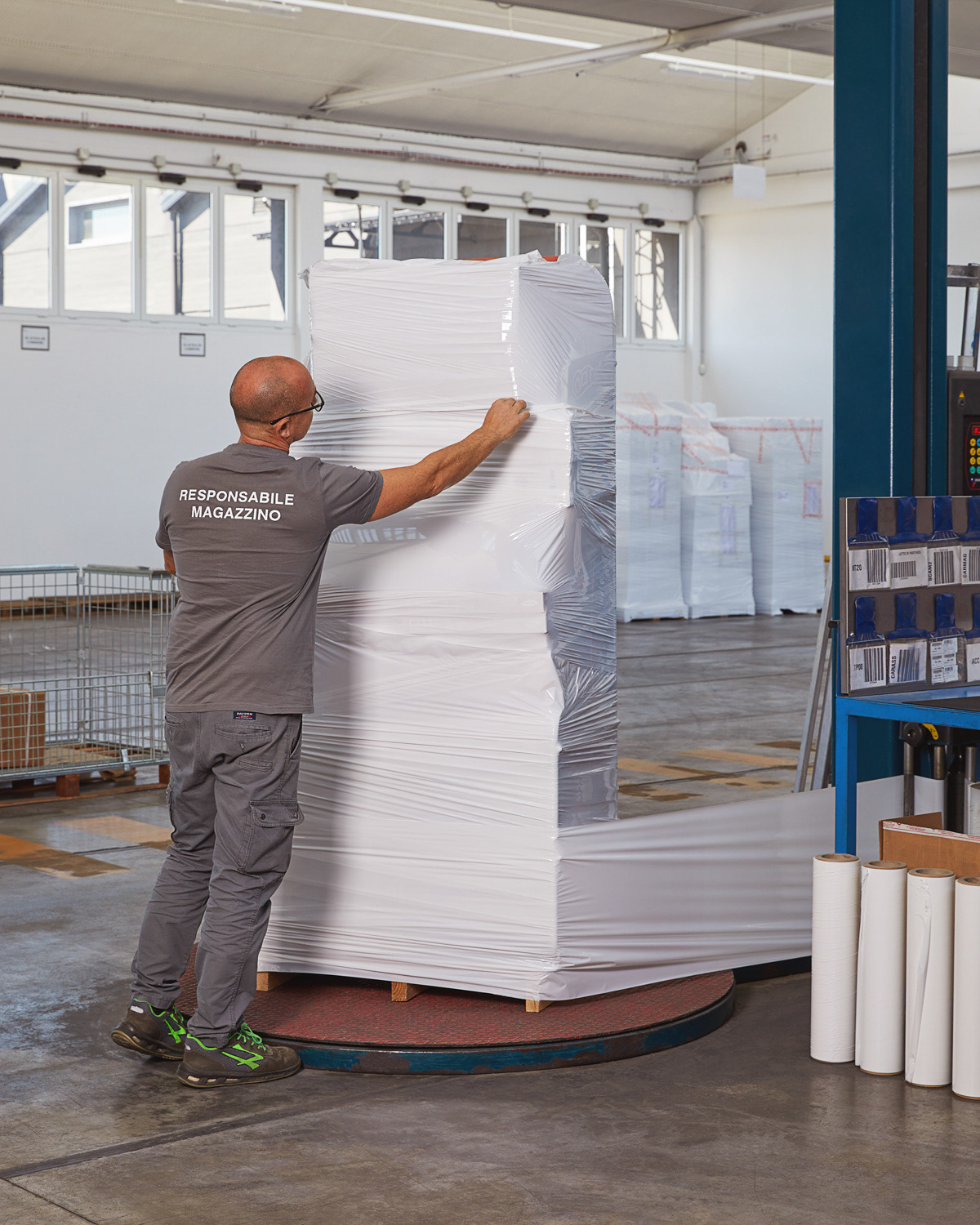 Servizio fotografico per un'azienda italiana leader mondiale nella produzione di pale per pizza e utensili per pizzeria.