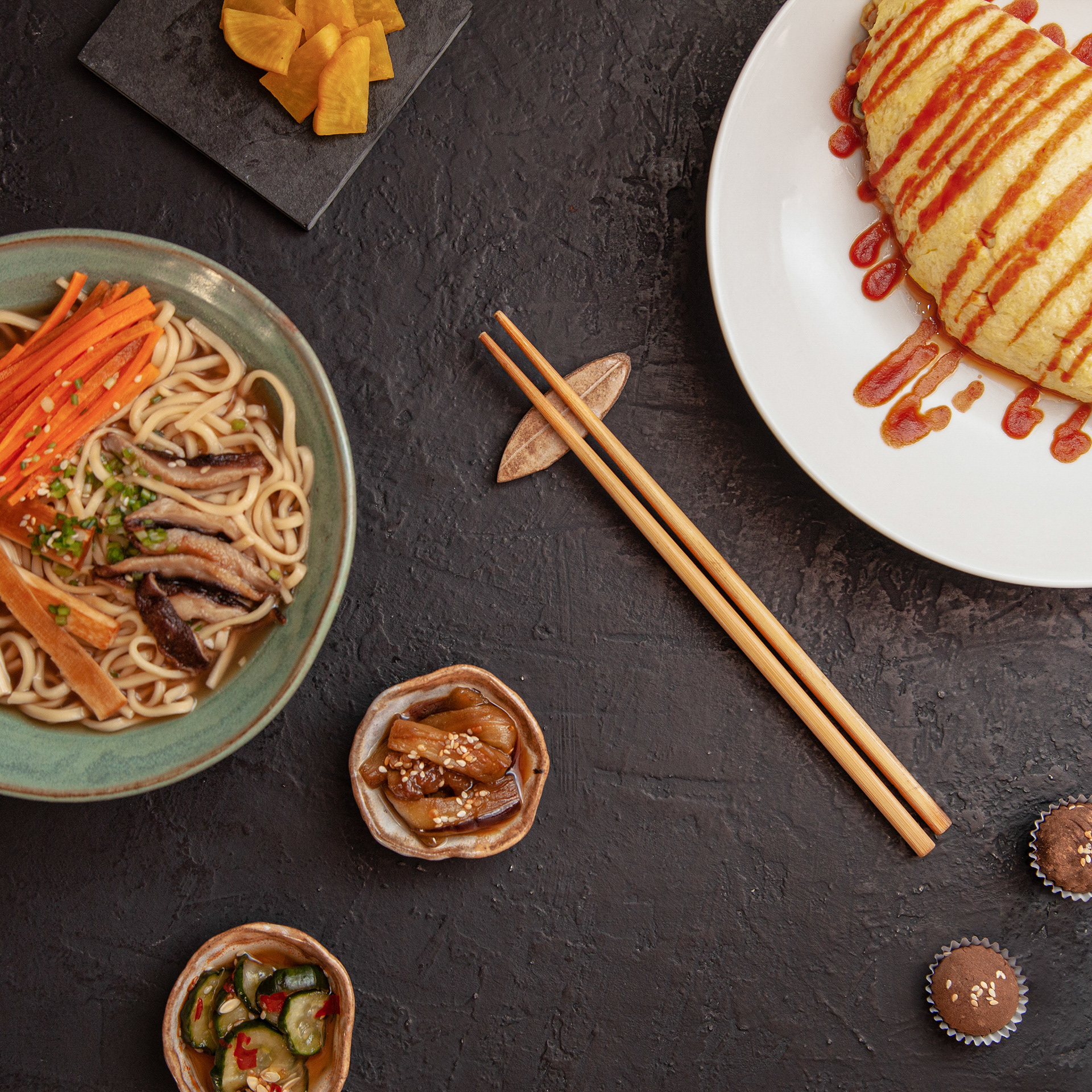 Prato: Chef Paulo Miyasaki; Direção de arte e produção: Joy Endo Tran e Bruno Batalha.