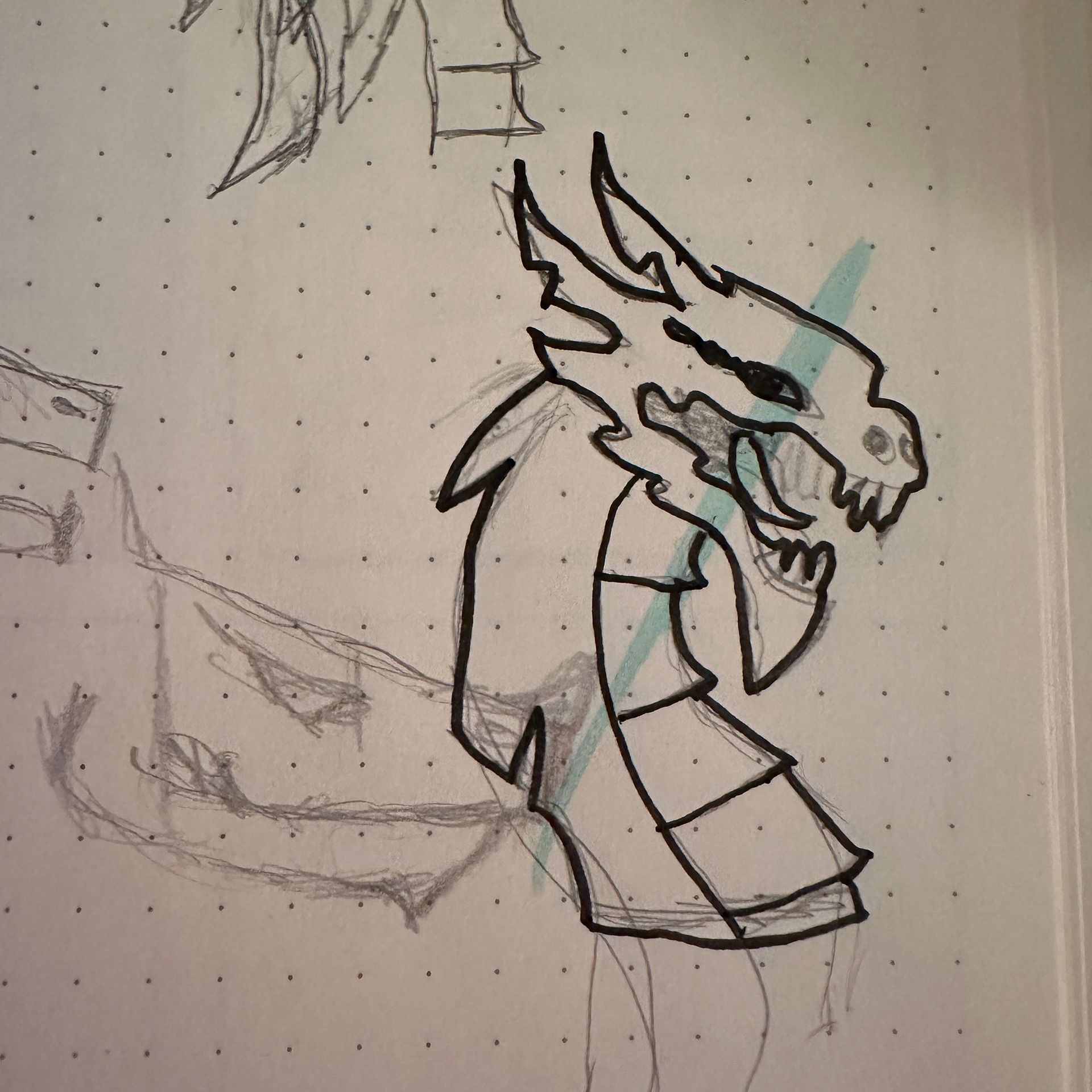 Logo Mascot Sketching Process