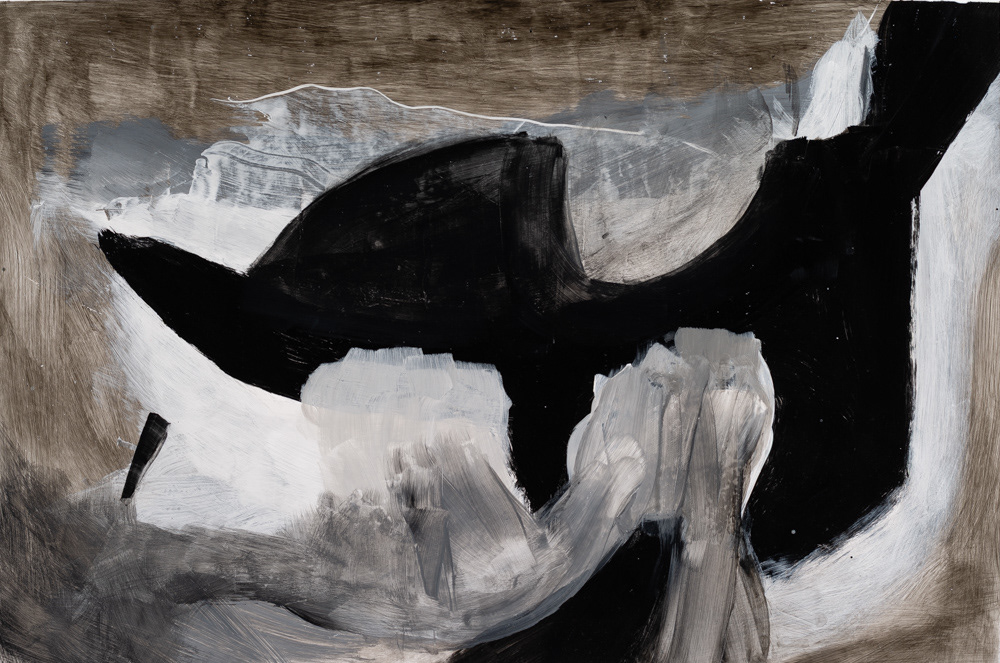 Acrílico sobre papel. 70 x 50 cms. 2025.