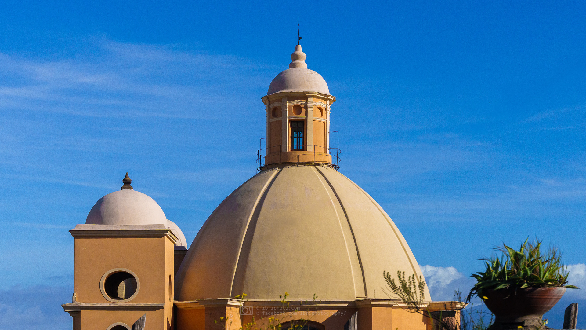 One of the many churches along the route