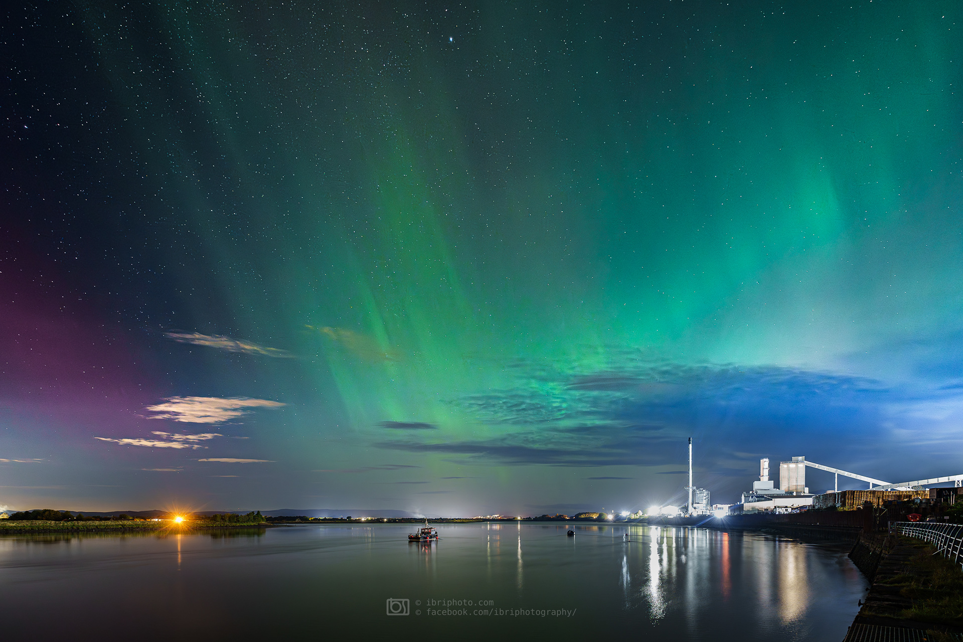 Alloa Aurora - 10 Oct 2024 - Another fine display on this cooler autumnal night