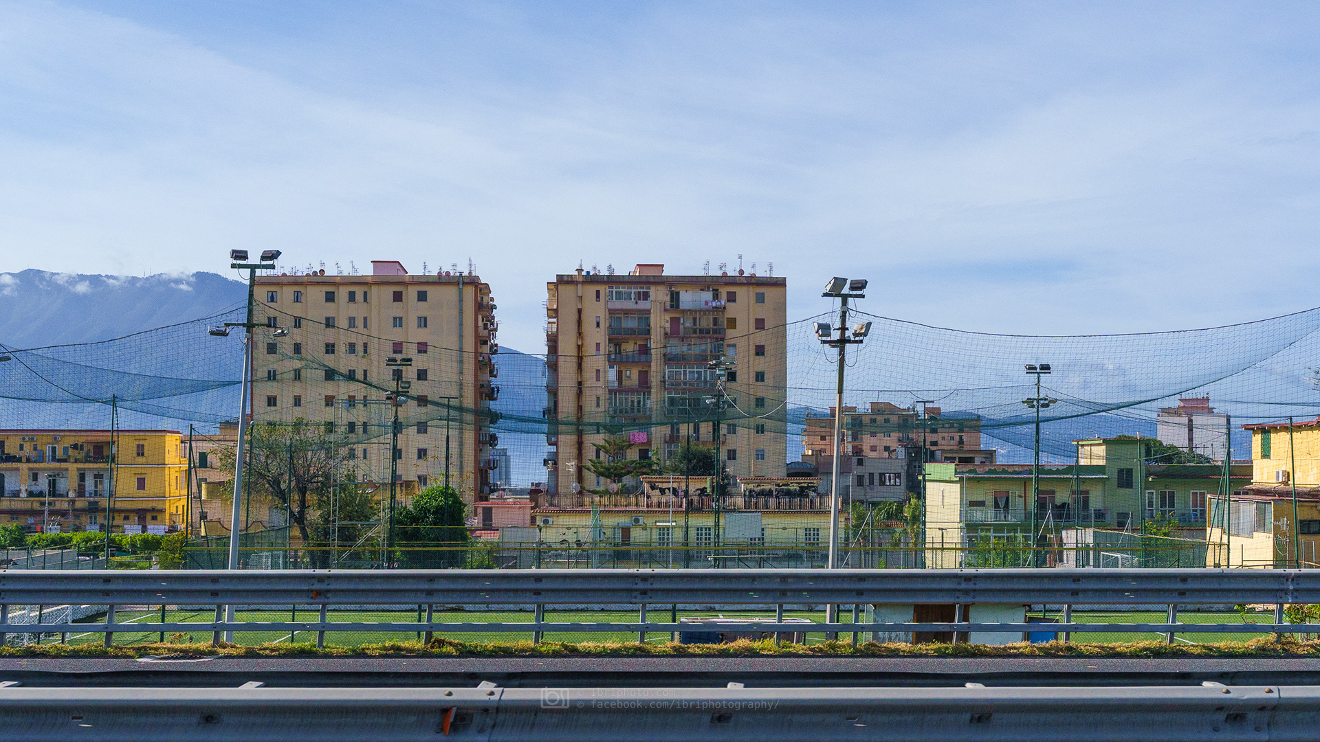 Some of the the sun soaked and eclectic urban architecture along Strada State 145
