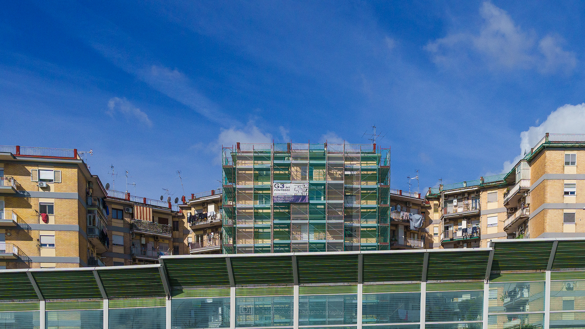 Some of the the sun soaked and eclectic urban architecture along Strada State 145