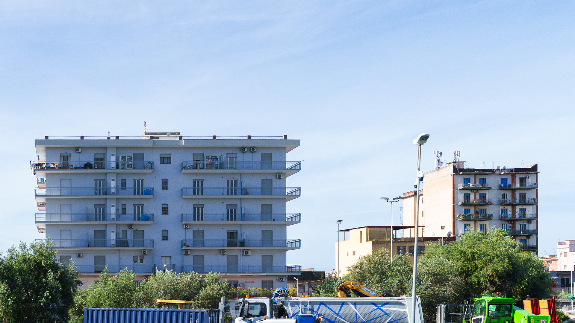 Some of the the sun soaked and eclectic urban architecture along Strada State 145