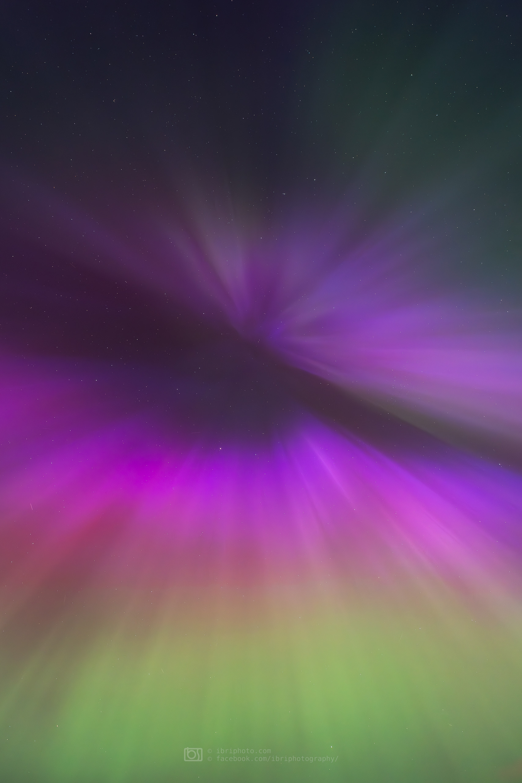 Aurora - 10 May 2024 - the central corona was positioned a lot further south than I was expecting