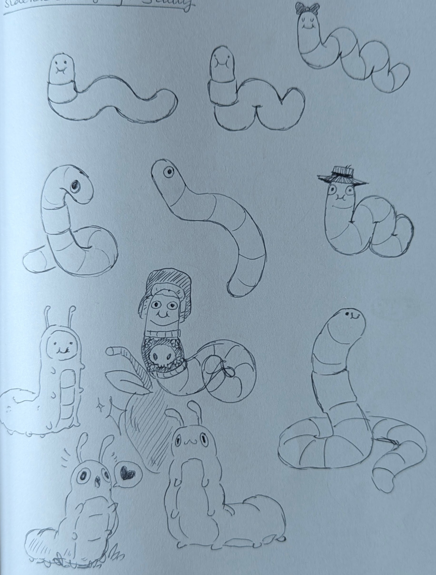 Brainstorming sidekick designs