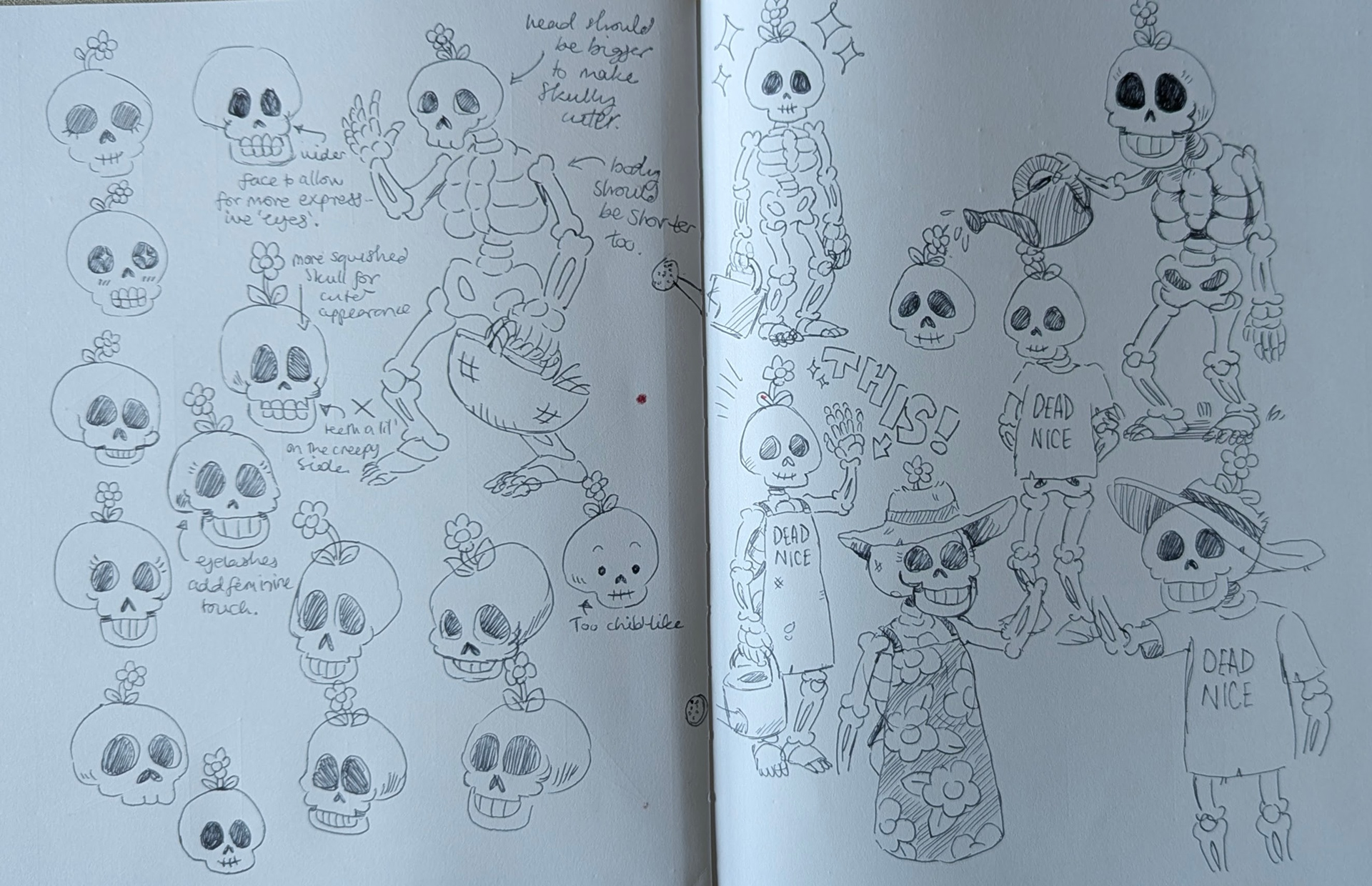 More brainstorming, settled on the character with "this"