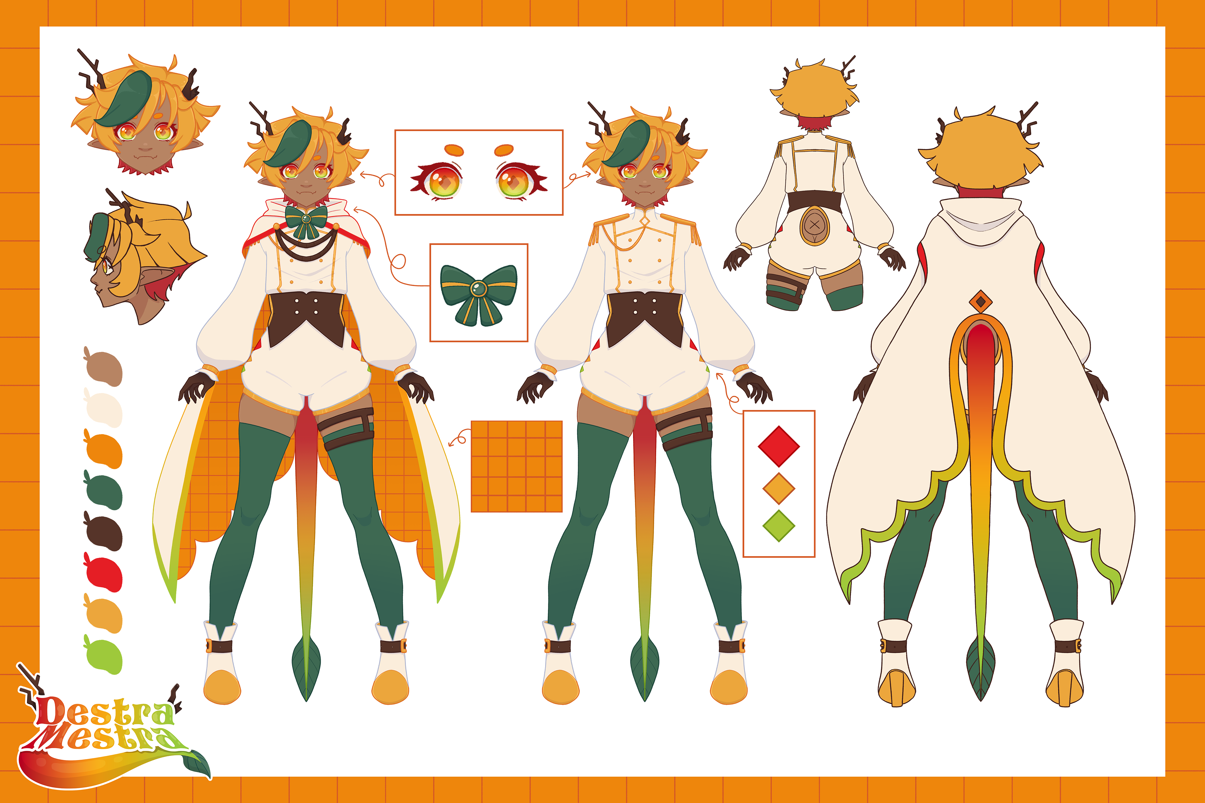 DestraMestra: 3.0 Model Sheet