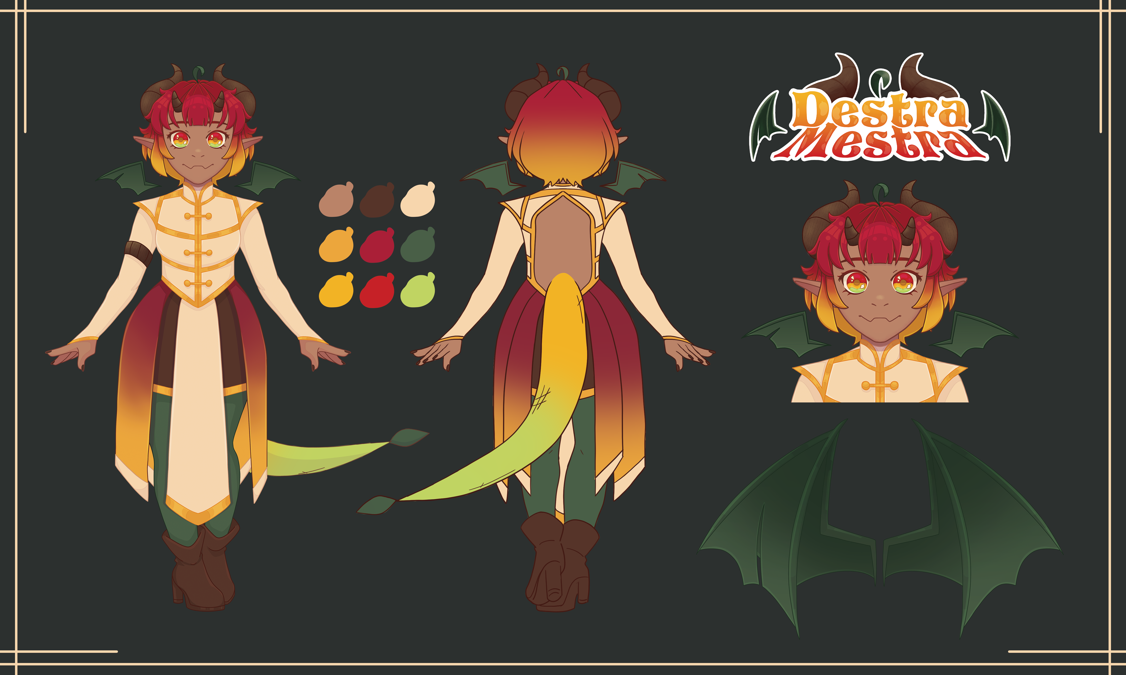 DestraMestra: 2.0 Model Sheet