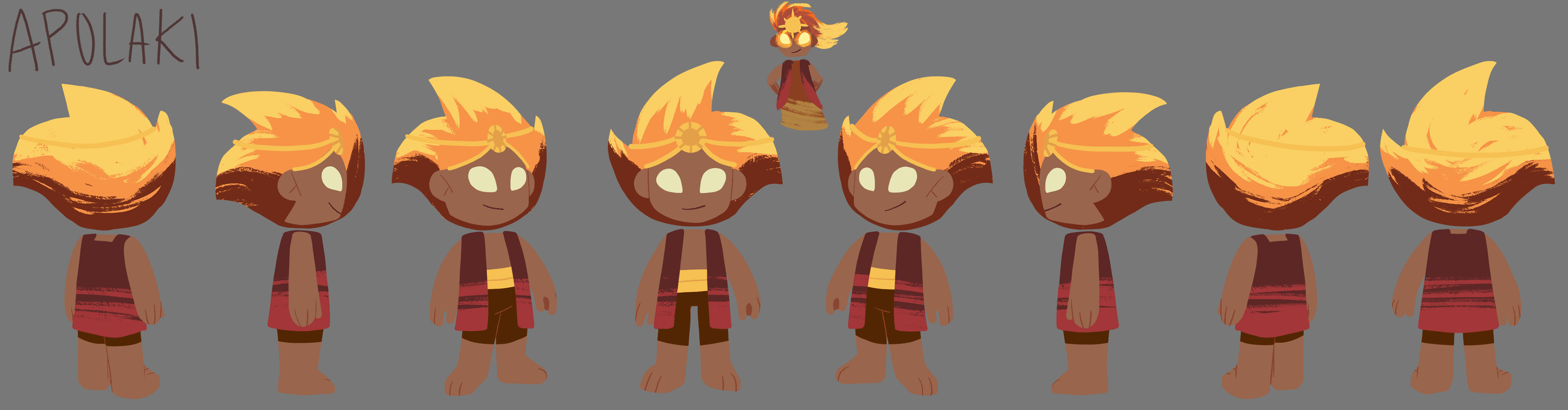 Araw at Gabi: Apolaki Character Turnaround