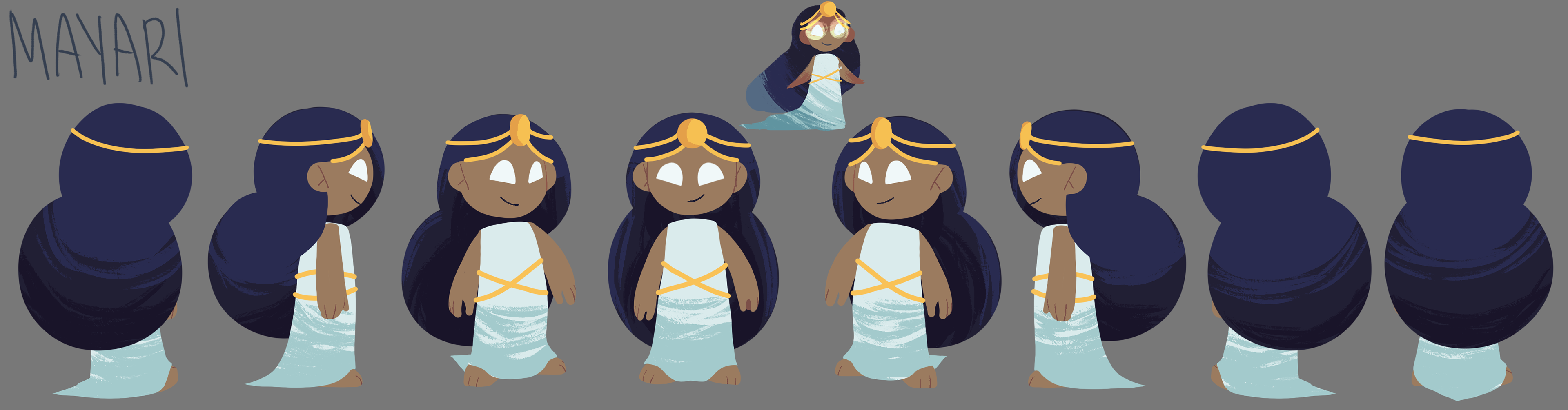 Araw at Gabi: Mayari Character Turnaround