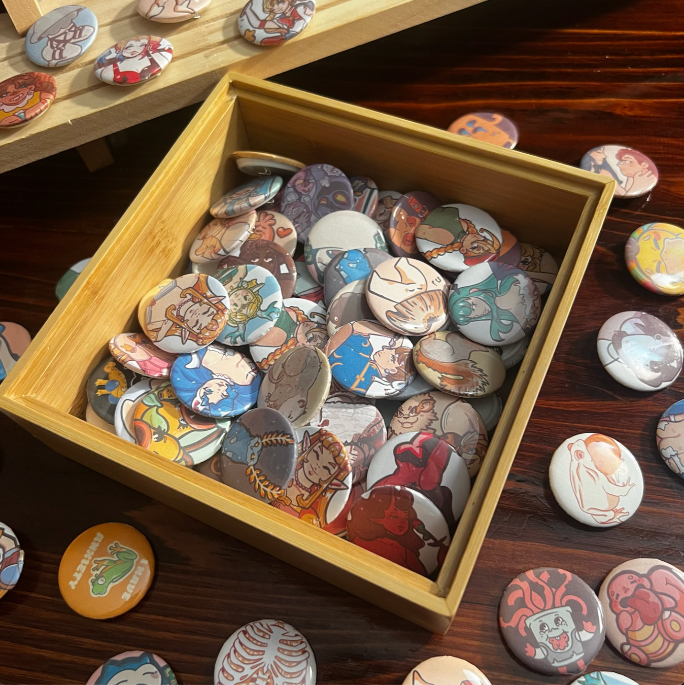 1" Buttons