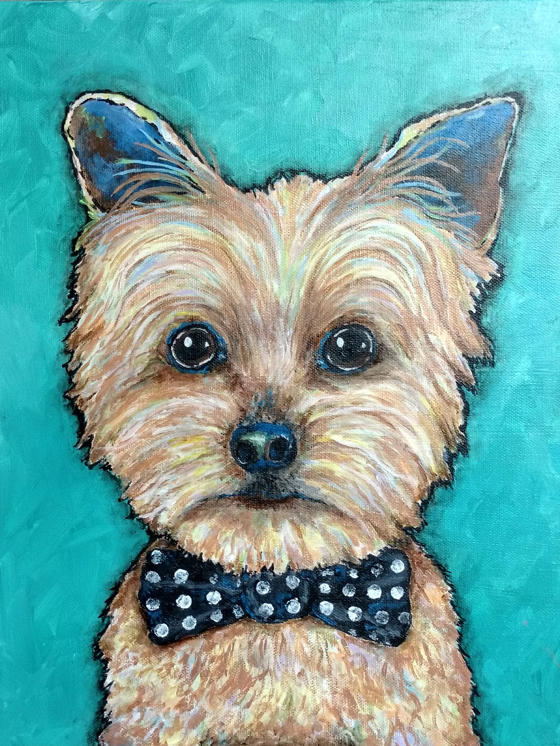 "Mason" - 11"x14" acrylic on canvas