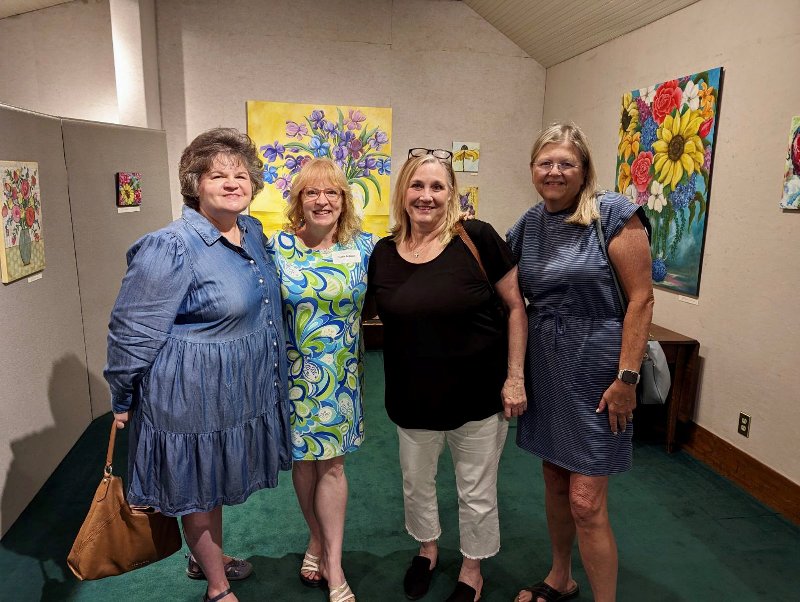 College Buddies (40 Years)...2023 (July-Aug) Solo Art Show at the Hiddenite Arts & Heritage Center