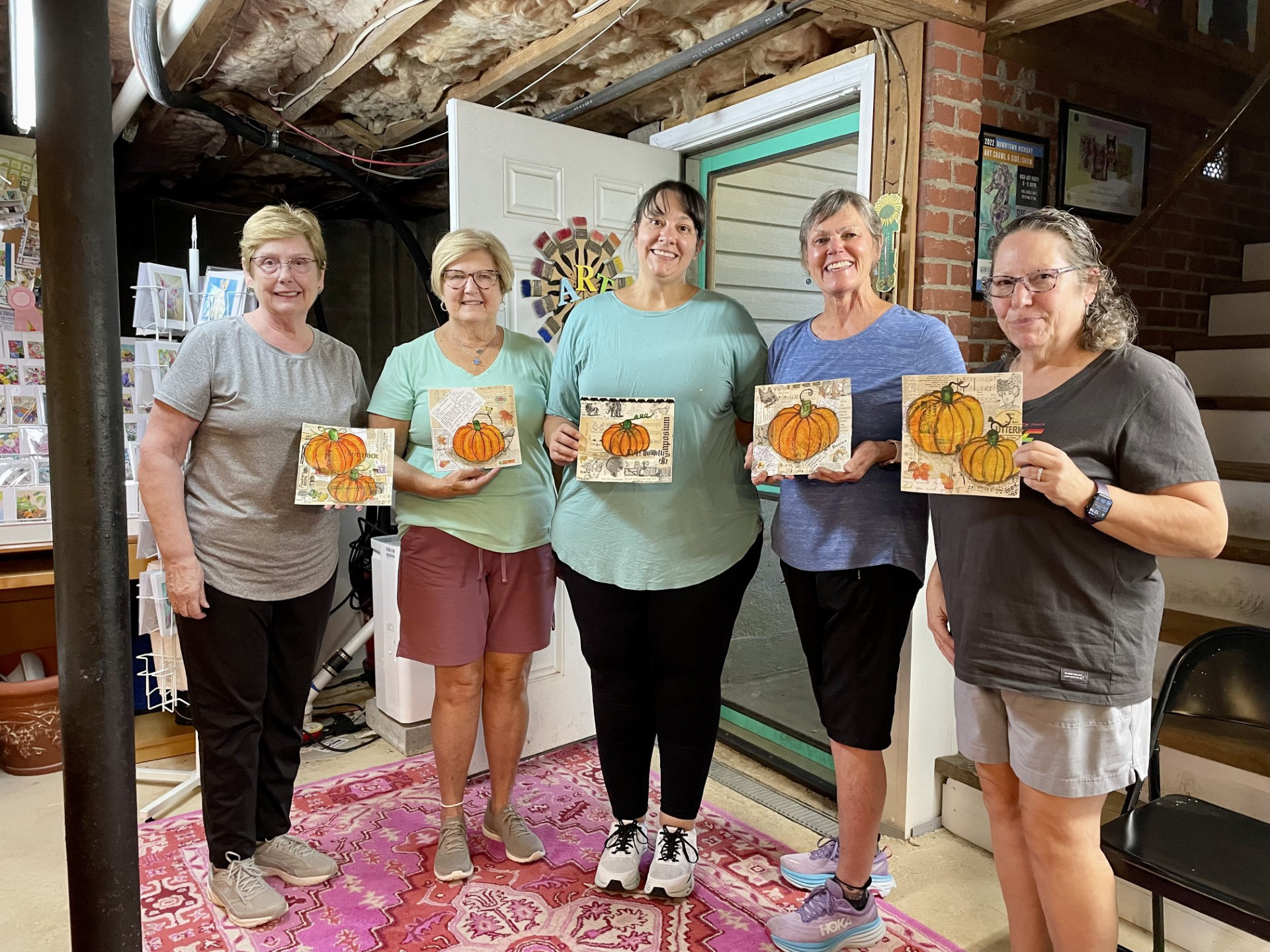 Pumpkins: Mixed Media Workshop