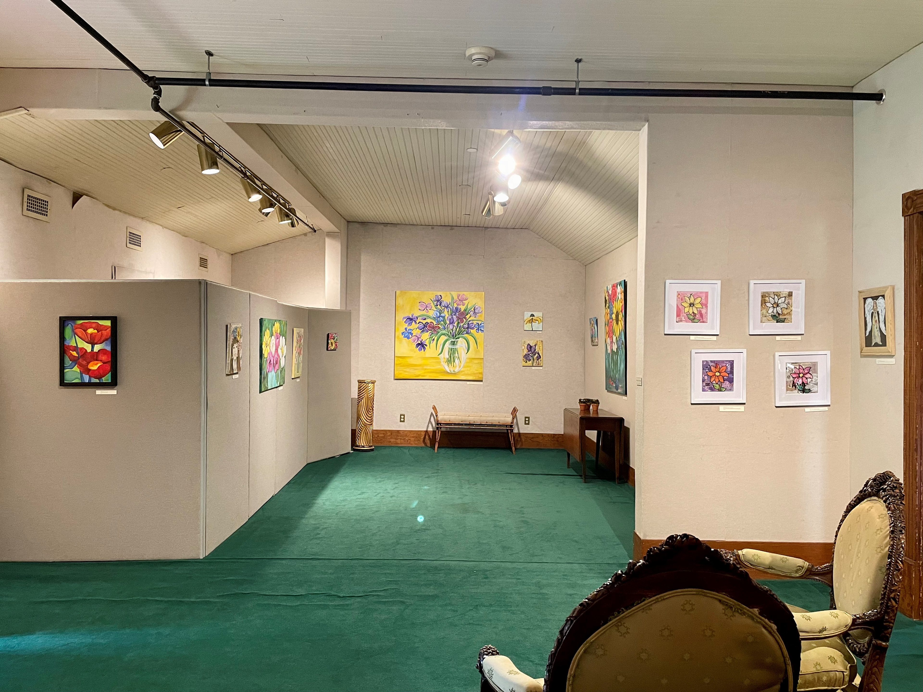 2023 (July-Aug) Solo Art Show at the Hiddenite Arts & Heritage Center