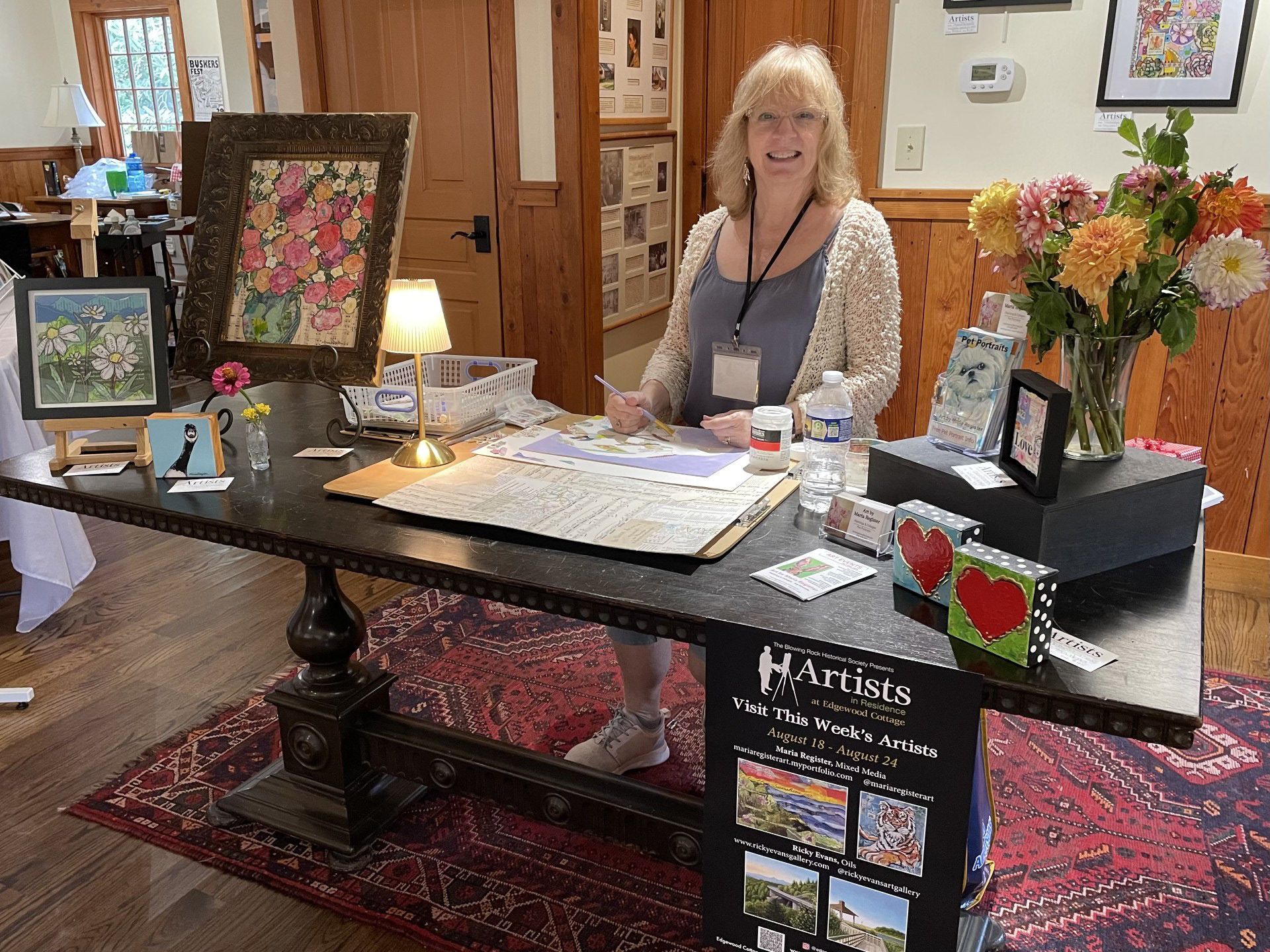 Aug 2025 Edgewood Cottage Artist-in-Residence, Blowing Rock, NC