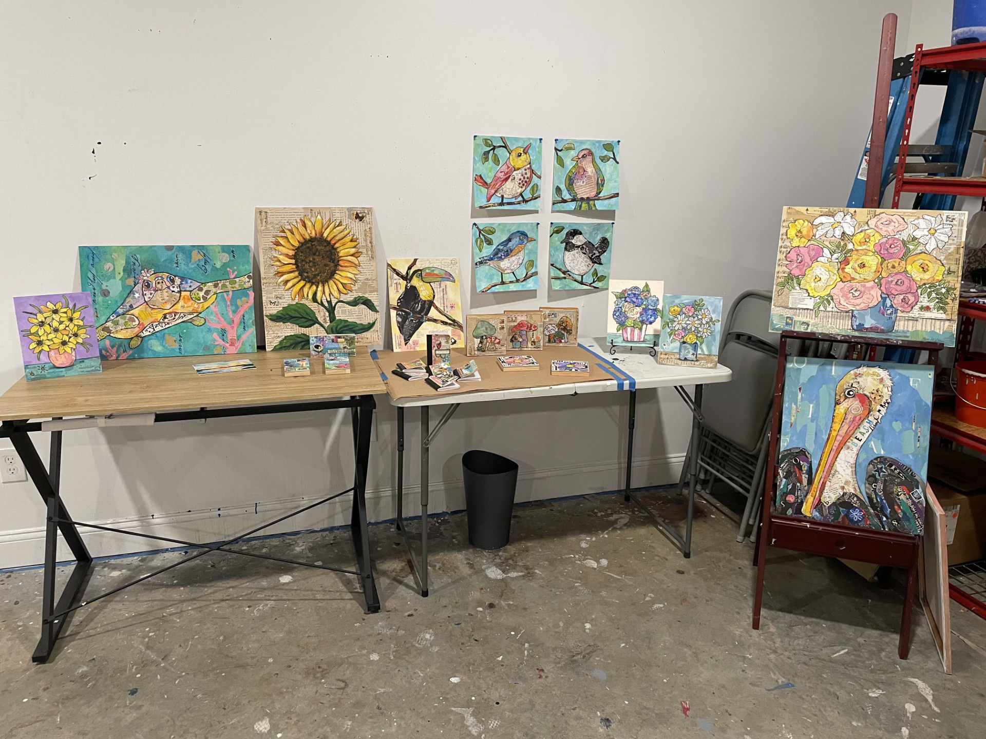 April 2025 South Porch Artist Residency, Summerville, SC