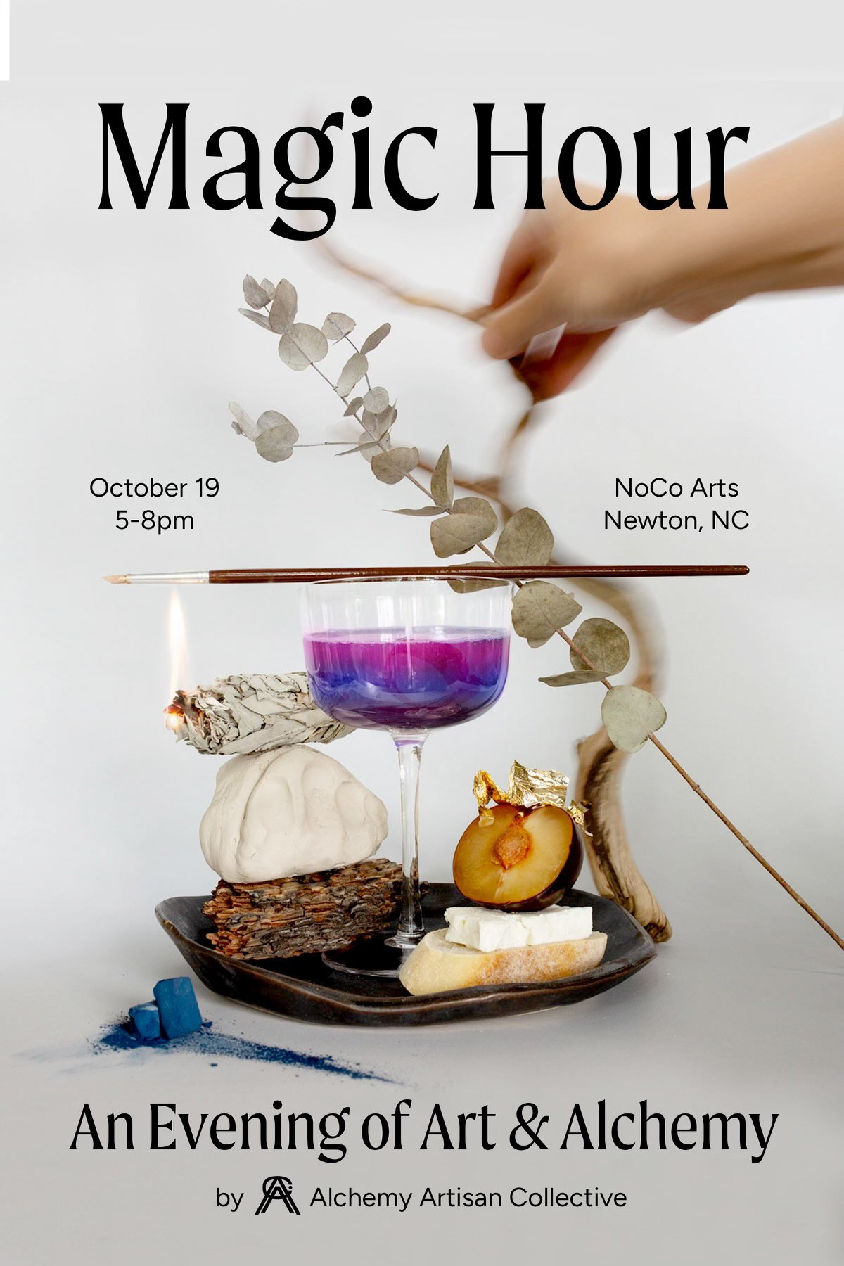 Oct 2024 Magic Hour Exhibit at NoCo Arts Gallery, Newton, NC