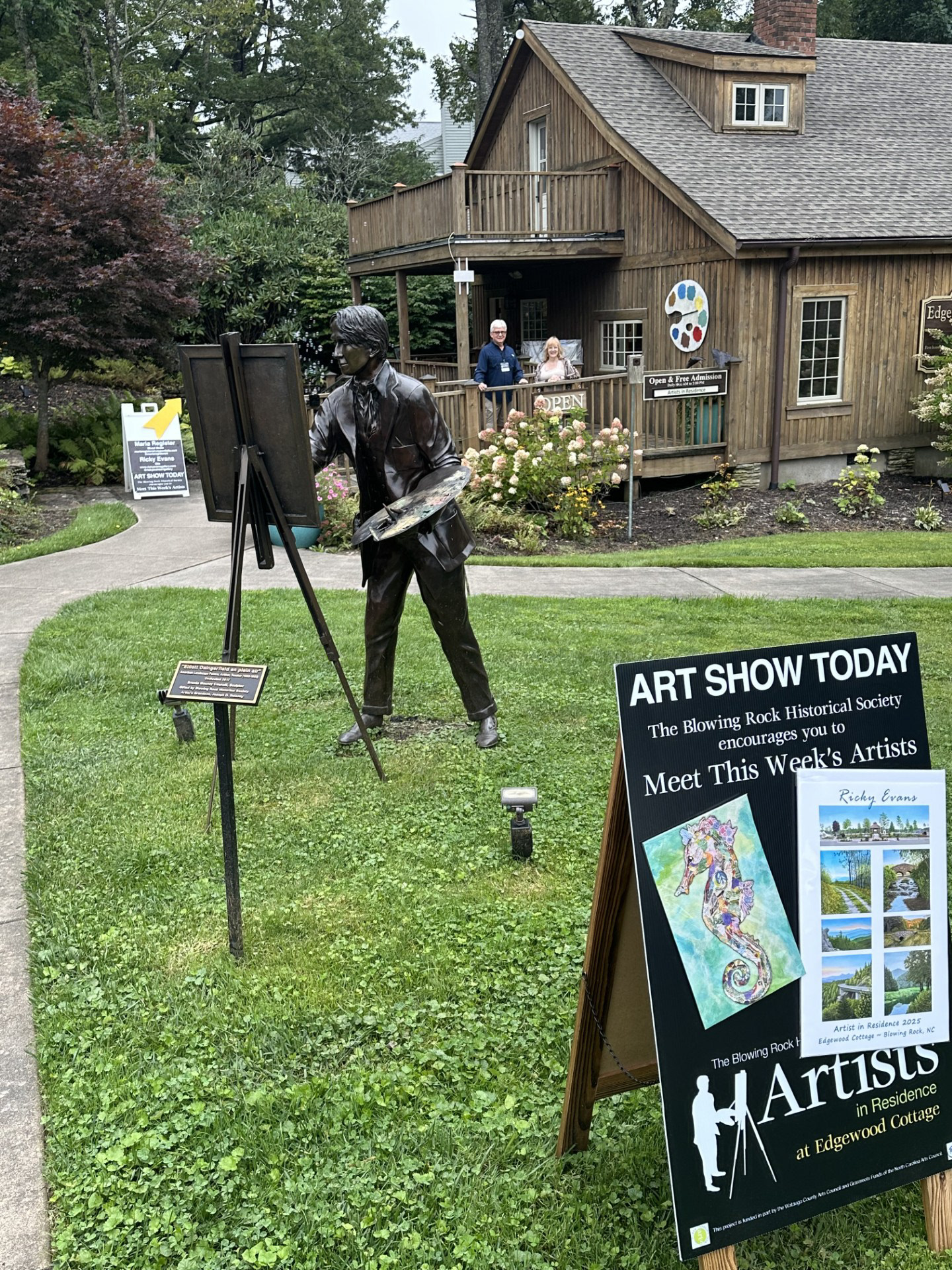 Aug 2025 Edgewood Cottage Artist-in-Residence, Blowing Rock, NC