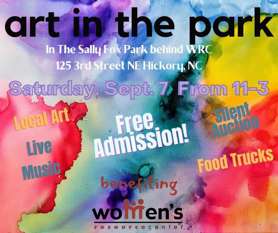 Sept 2024 WRC Art in the Park, Hickory, NC