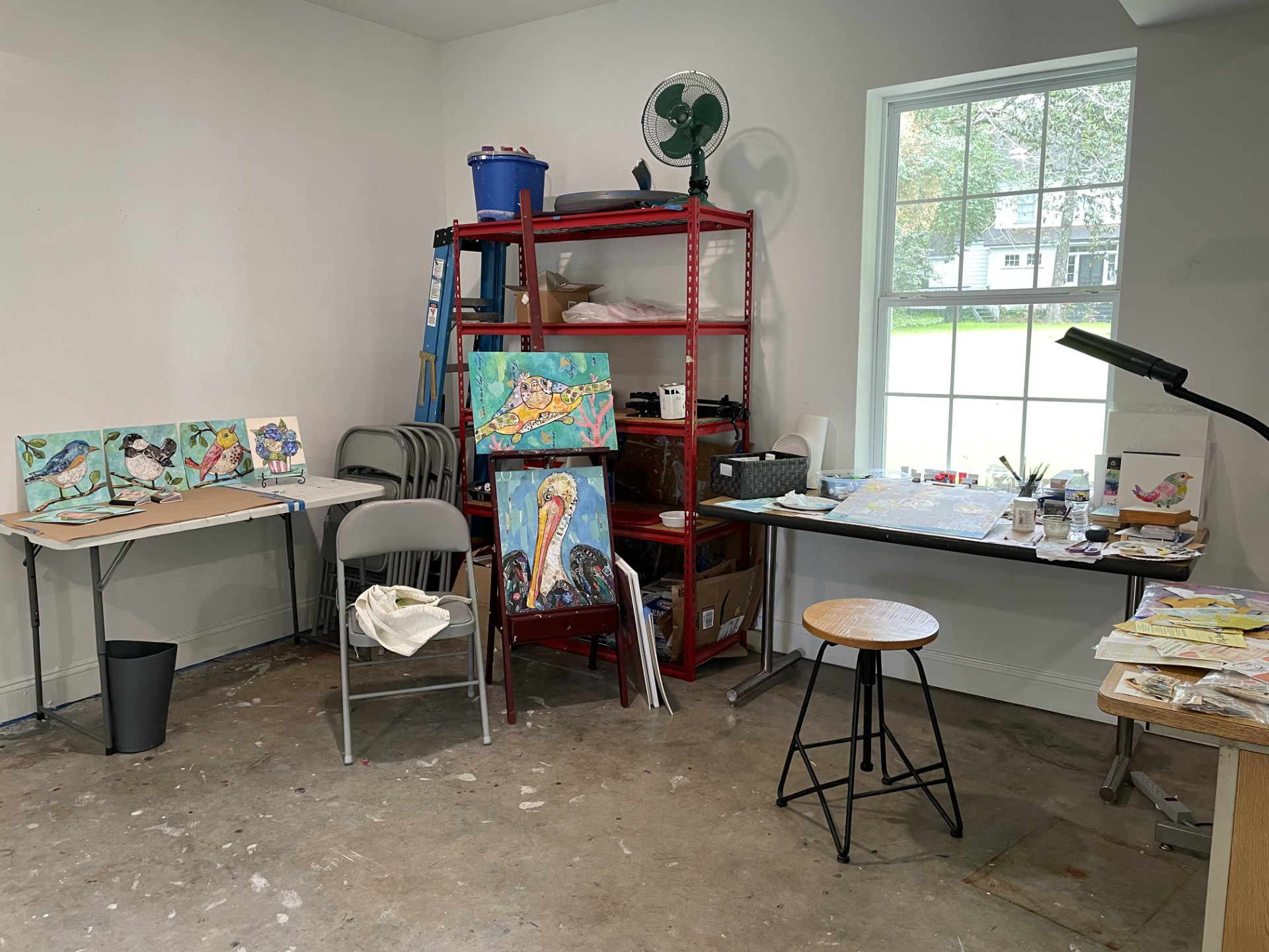 April 2025 South Porch Artist Residency, Summerville, SC