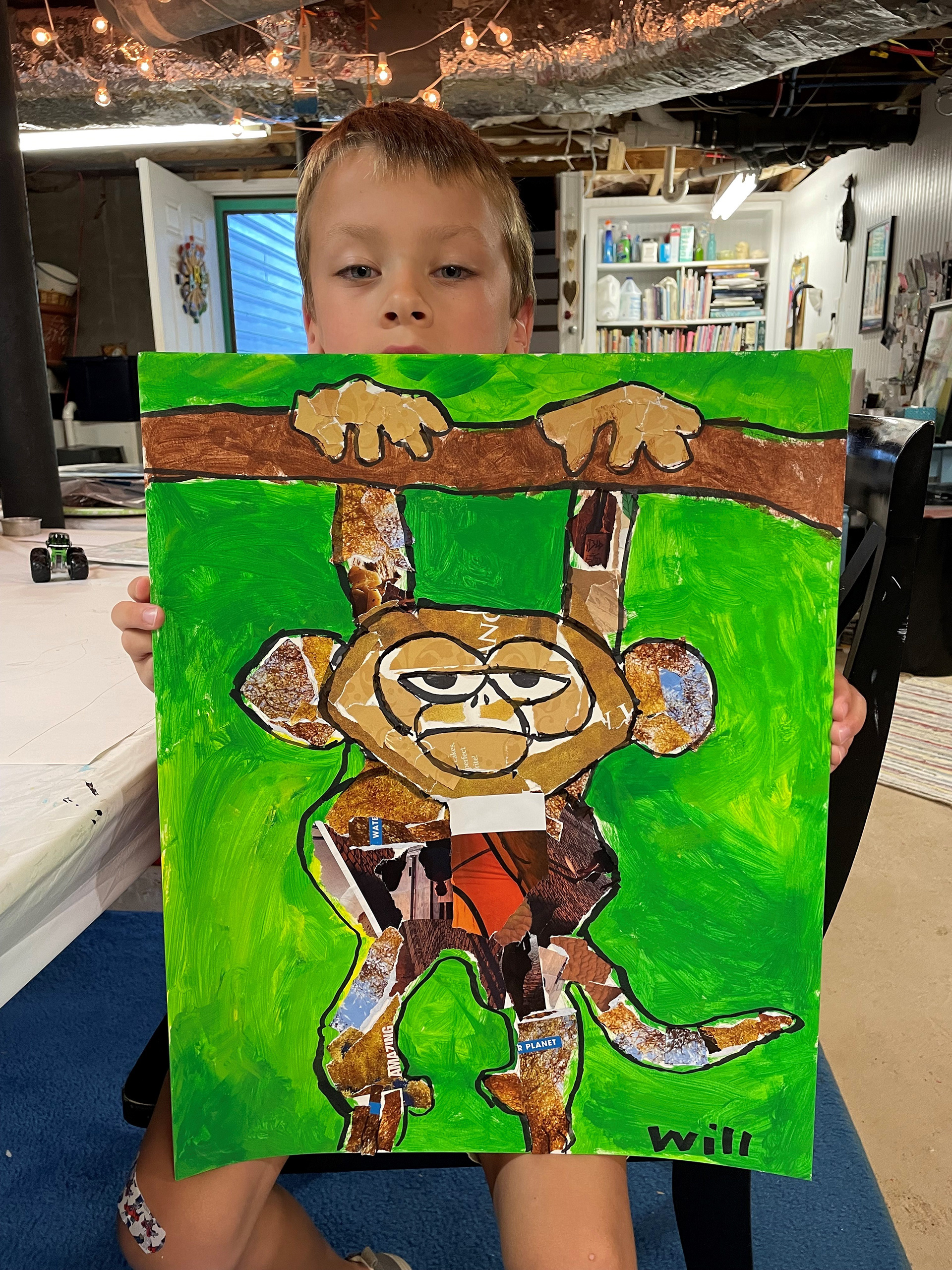 Monkey art