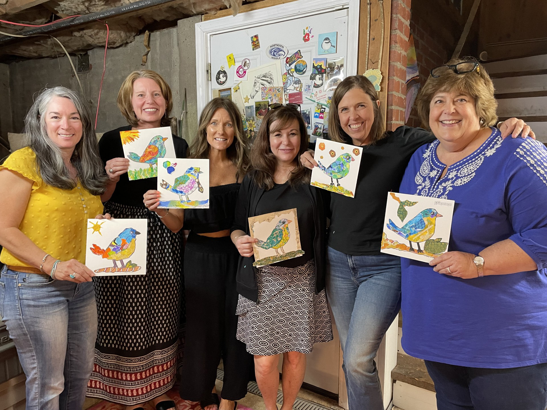 Birds: Book Club Art Workshop