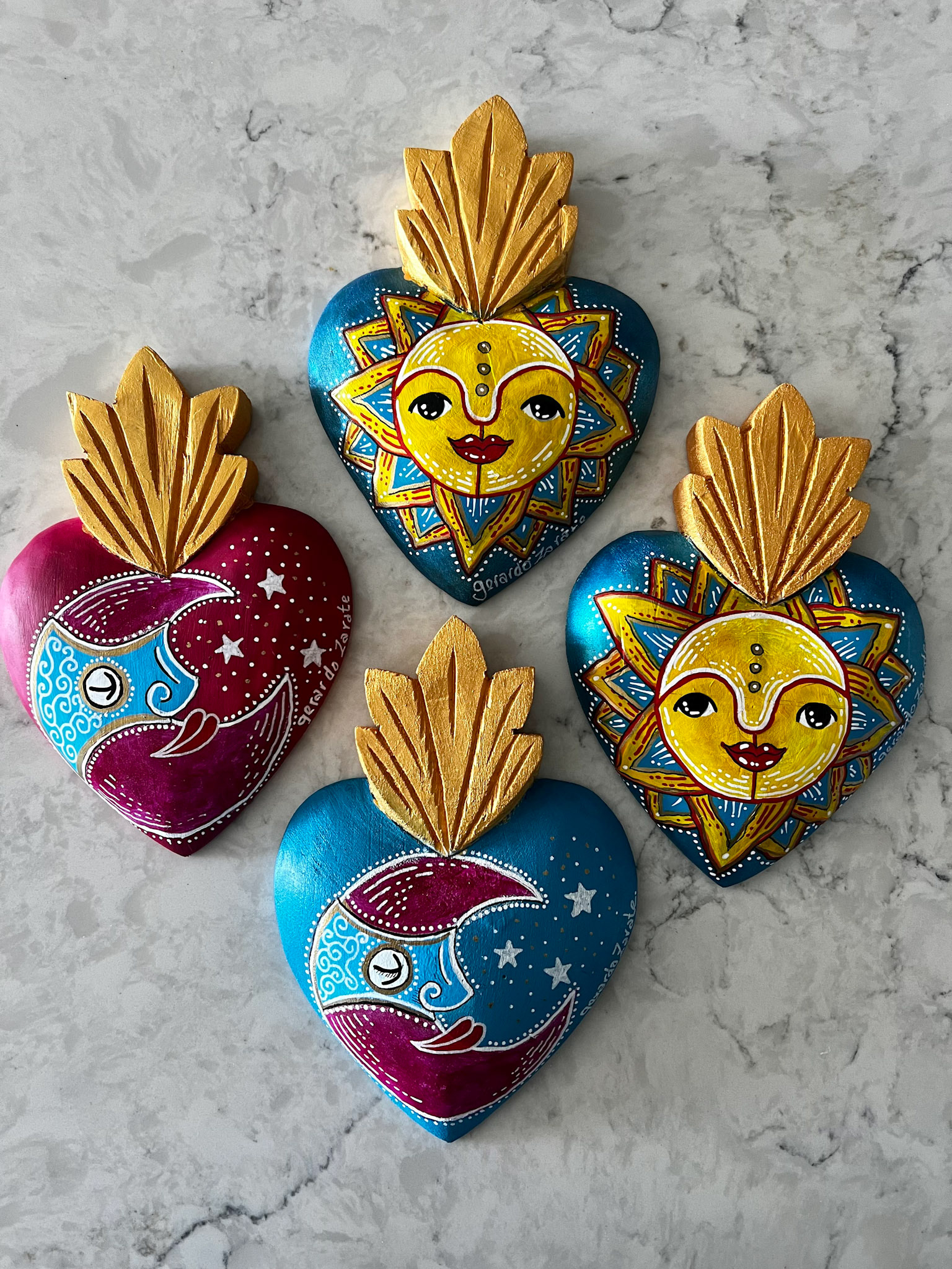 Wood Hearts