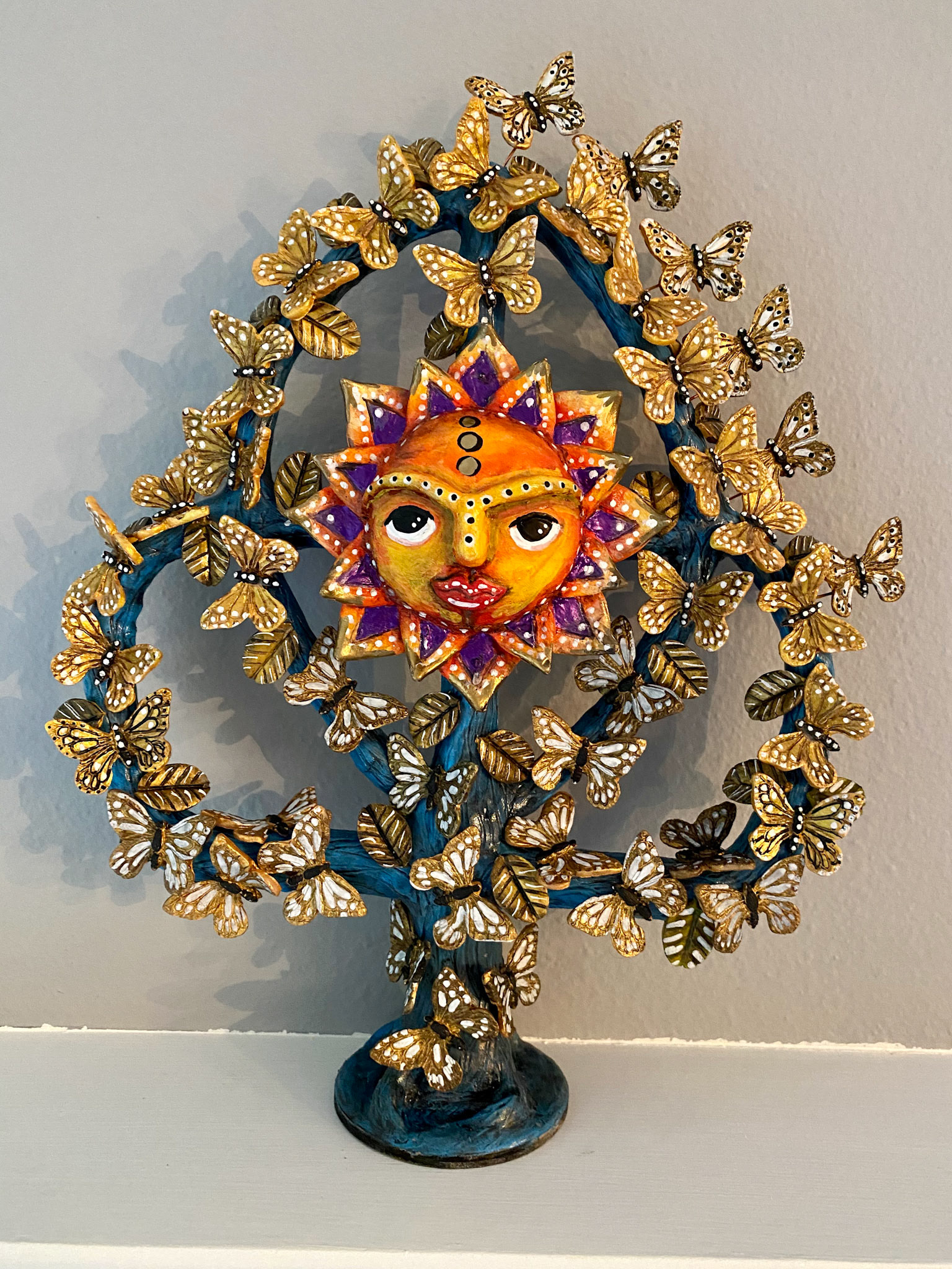 Clay Sun Tree of Life