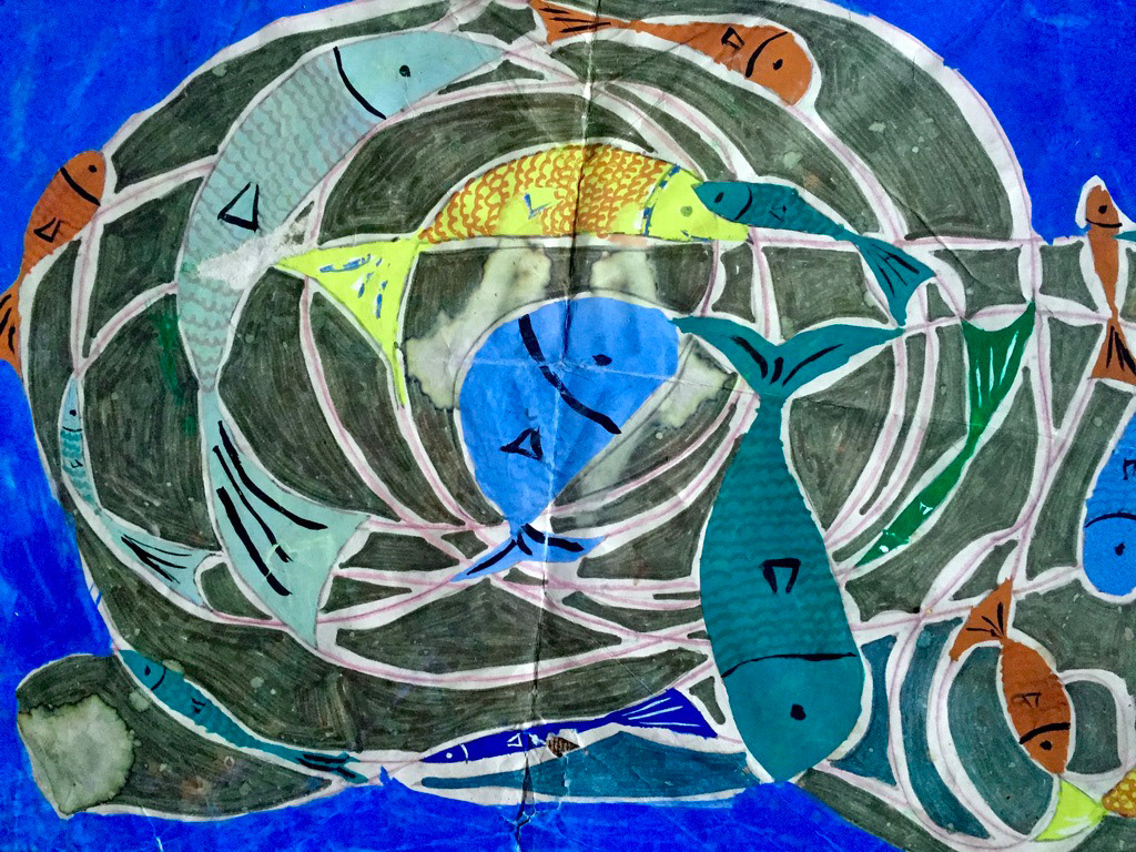 Fish - Watercolors on paper 1982