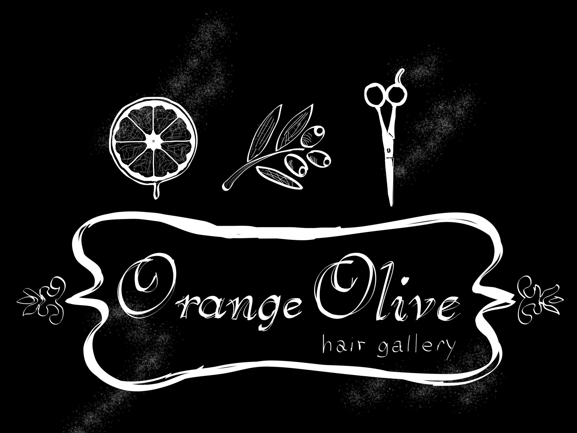 Chalk Board advert concepts for a local business in Charlotte NC