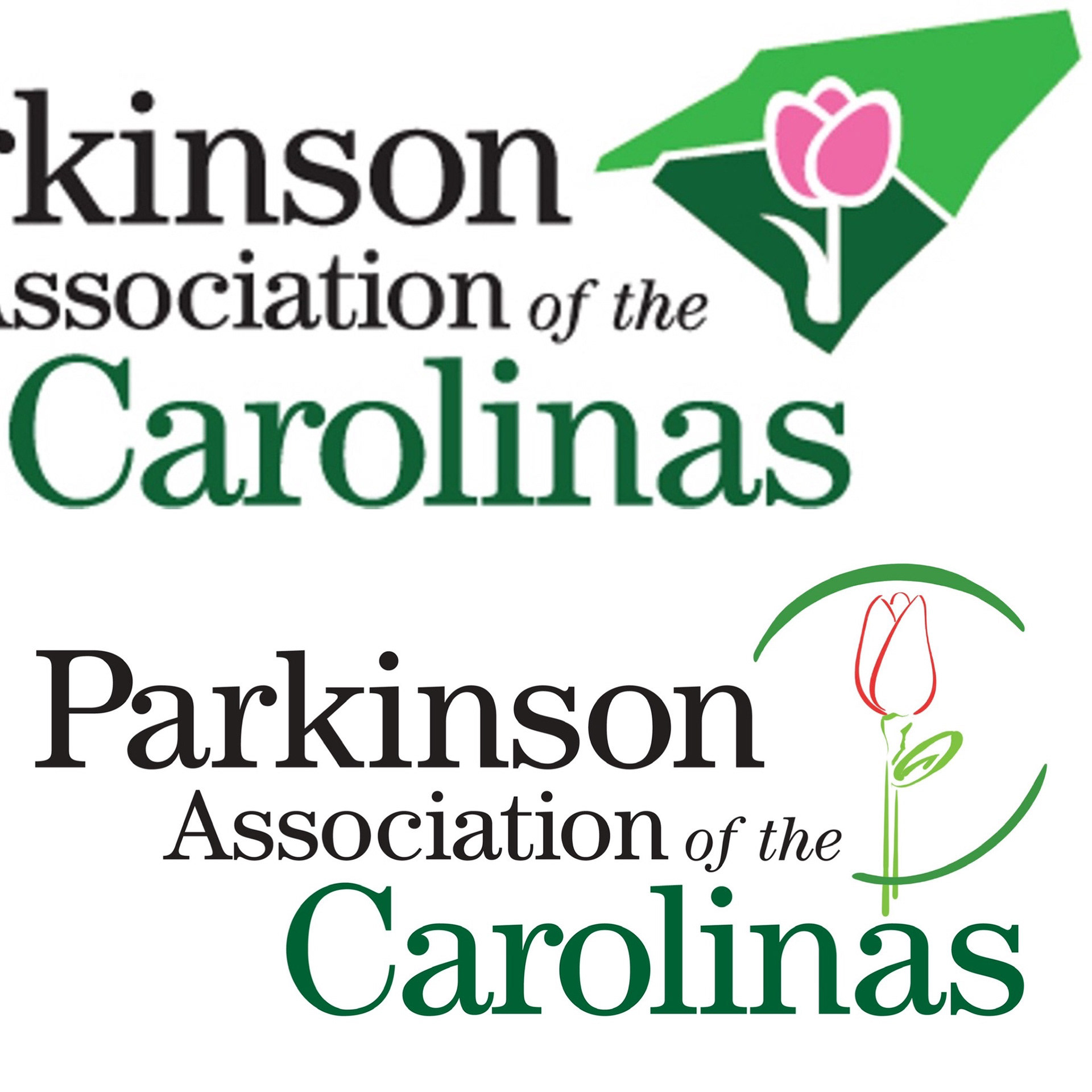 Redesign for the Parkinson’s Association of the Carolinas. I created a new logo to simplify their existing one and helped create new Fundraiser content for printing and displaying.