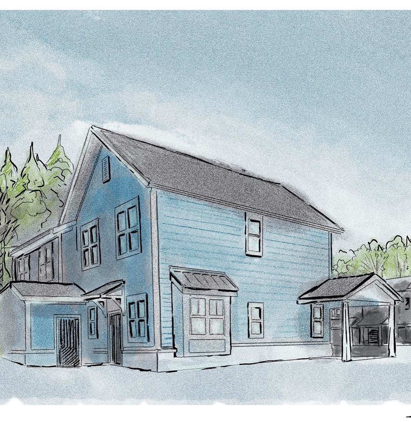 Illustrations I painted of the Renaissance West Community