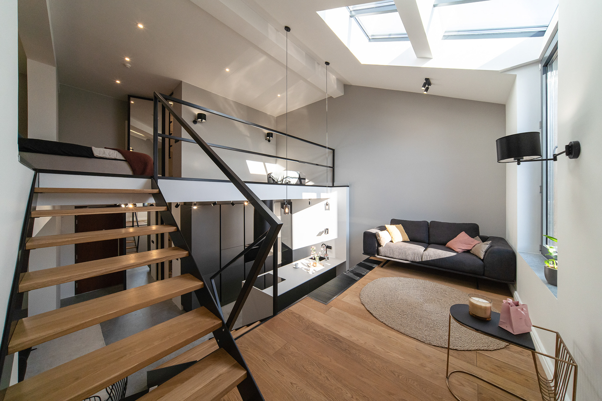 zdjęcia mieszkania na sprzedaż łódź księży młyn loft